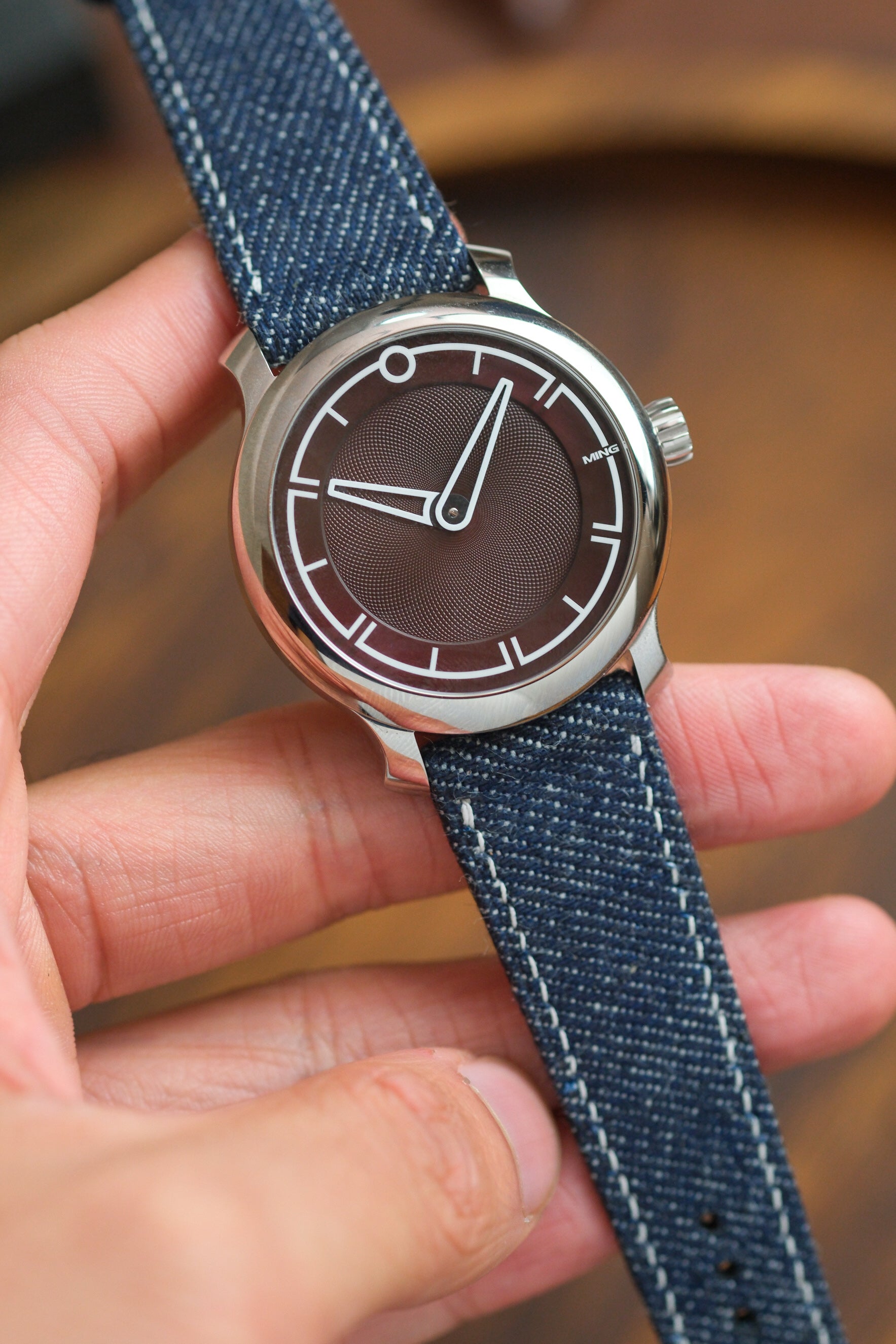 Dark Blue Japanese Denim Strap