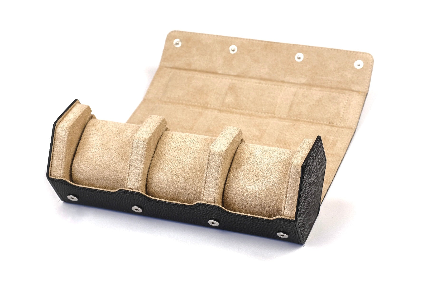 (Seconds) Hexad Trio - Cowhide Leather Watch Storage Case - Artisan Straps