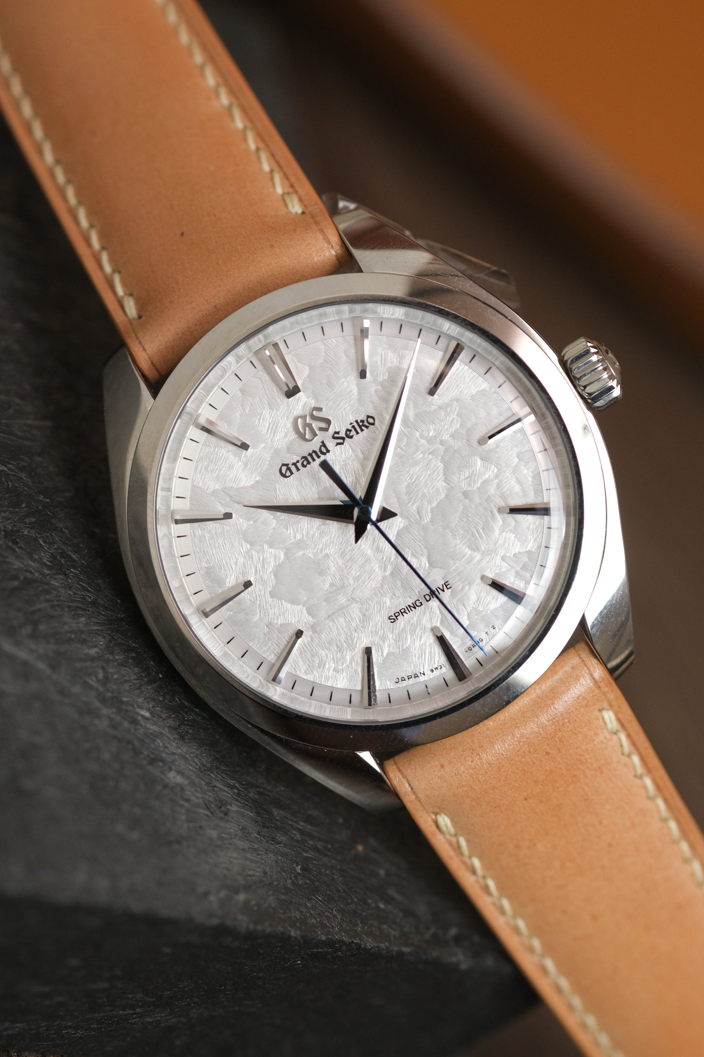 Natural Shell Cordovan (Padded) Leather Strap - Artisan Straps