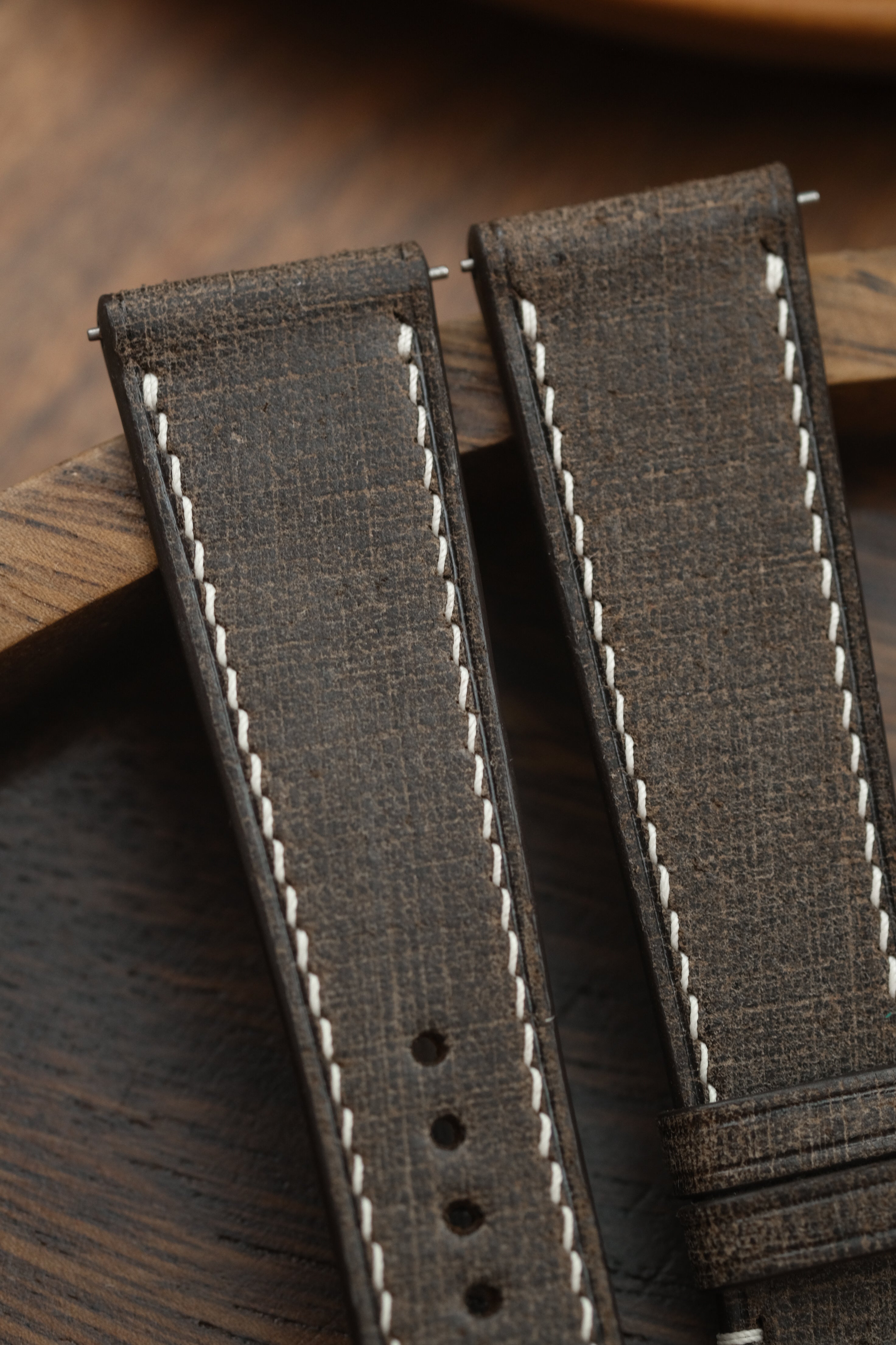 Dark Brown Babele Leather Strap