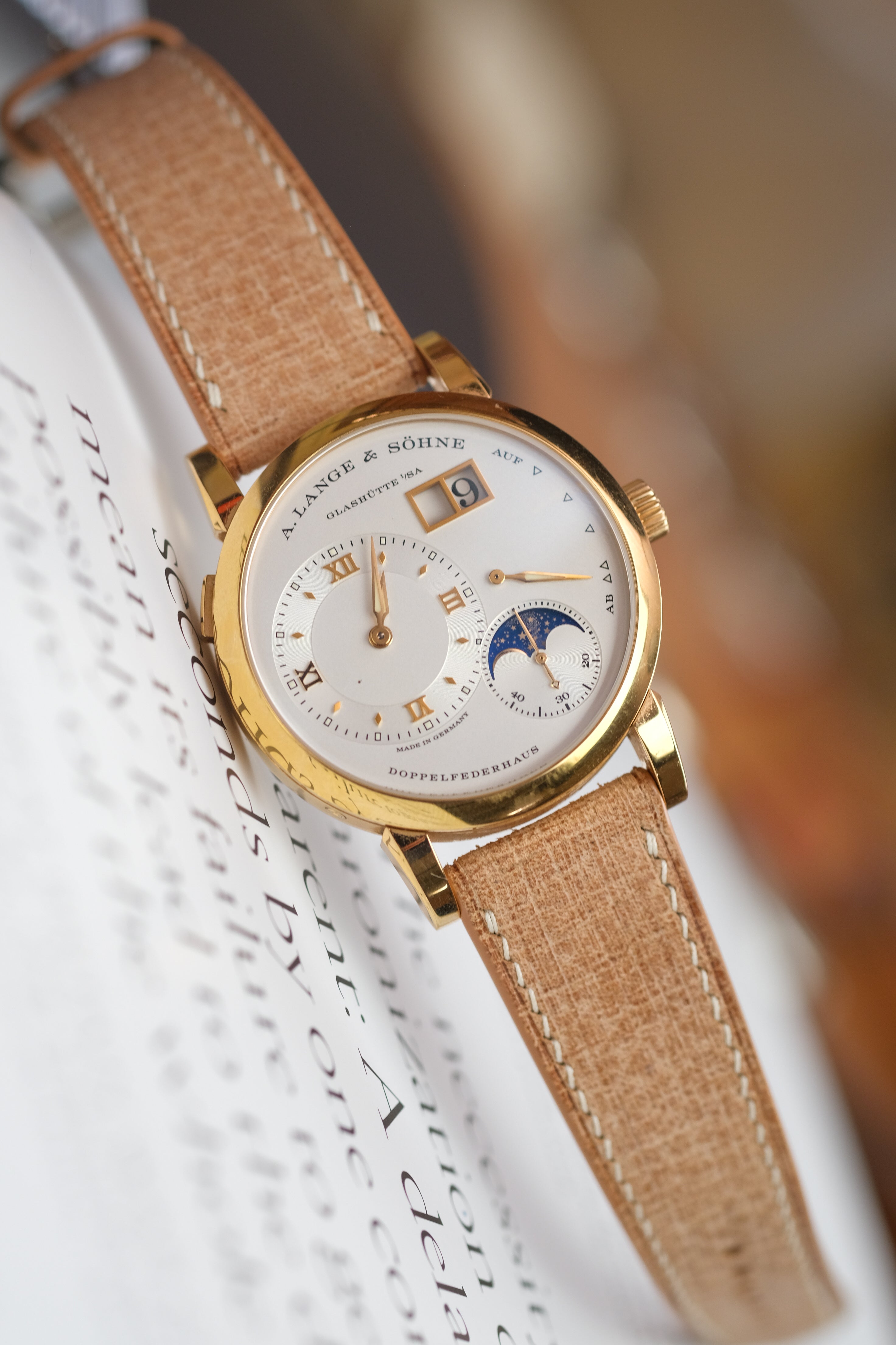 Natural Babele Leather Strap