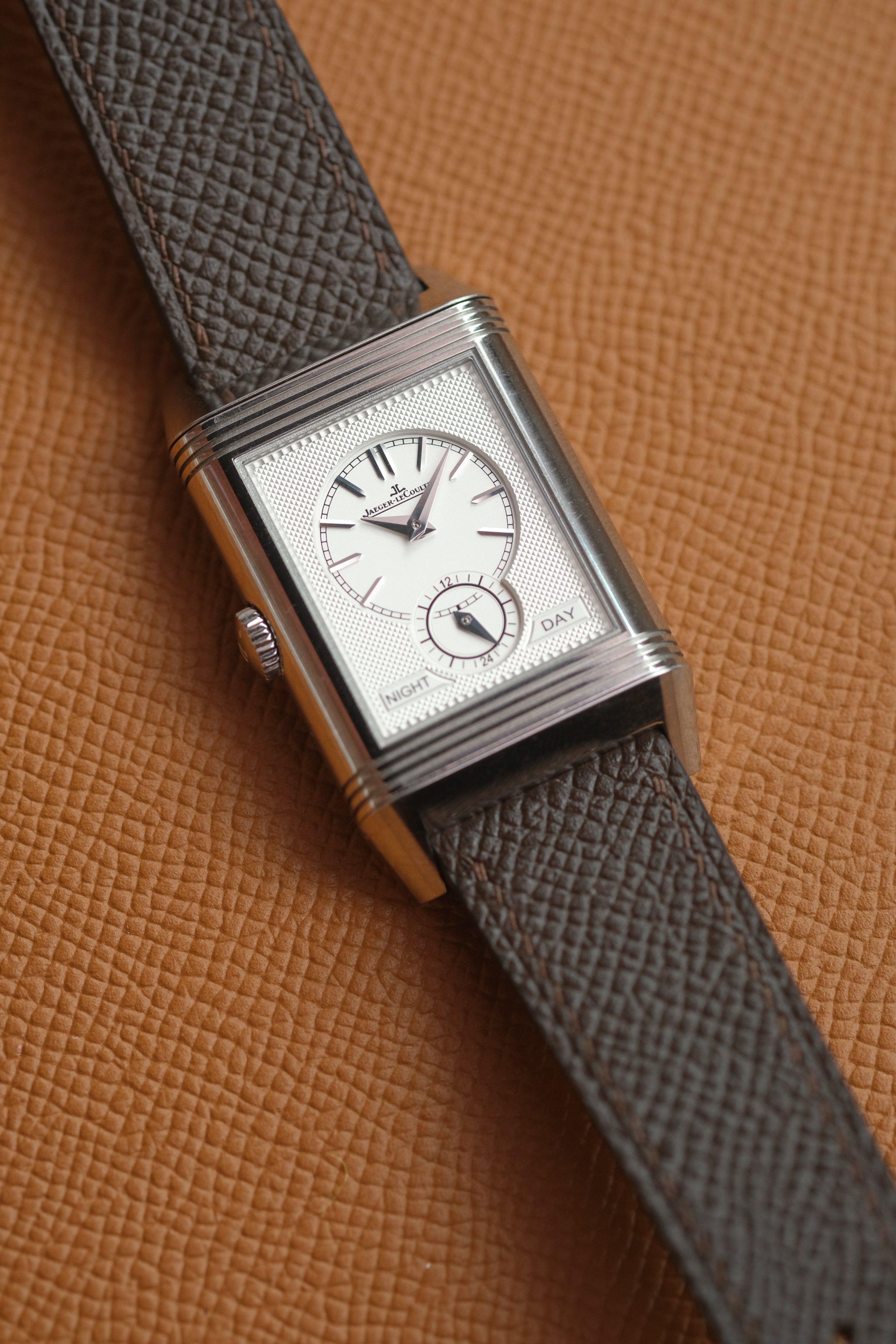 Dark Brown Epsom Leather Strap - Artisan Straps