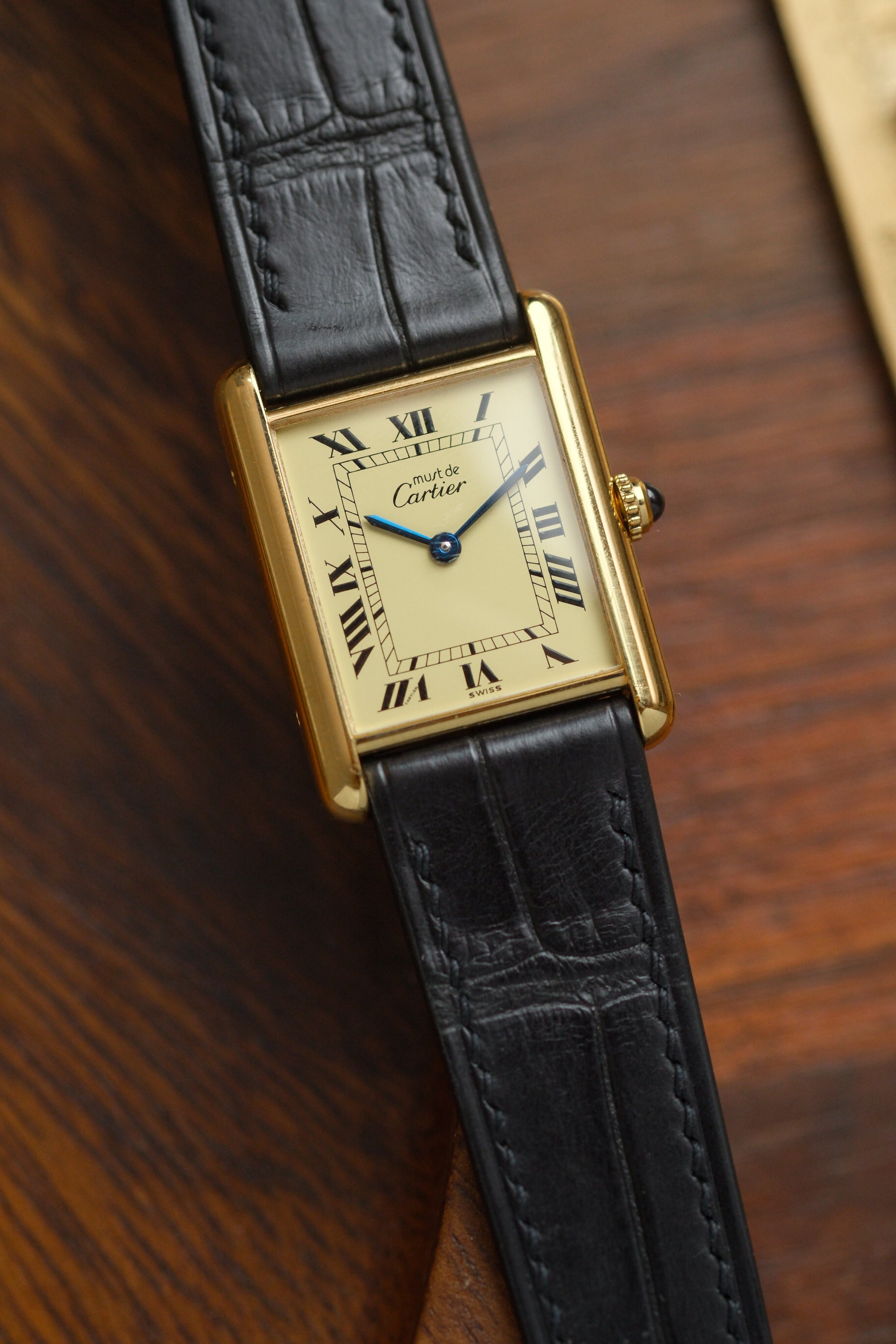 Black Alligator Leather Strap - Artisan Straps