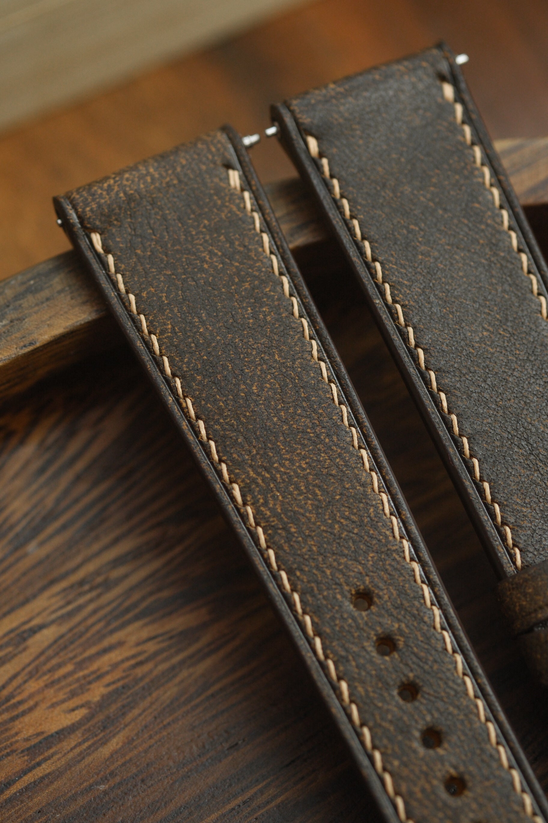 Whiskey Habana Calf Leather Strap - Artisan Straps