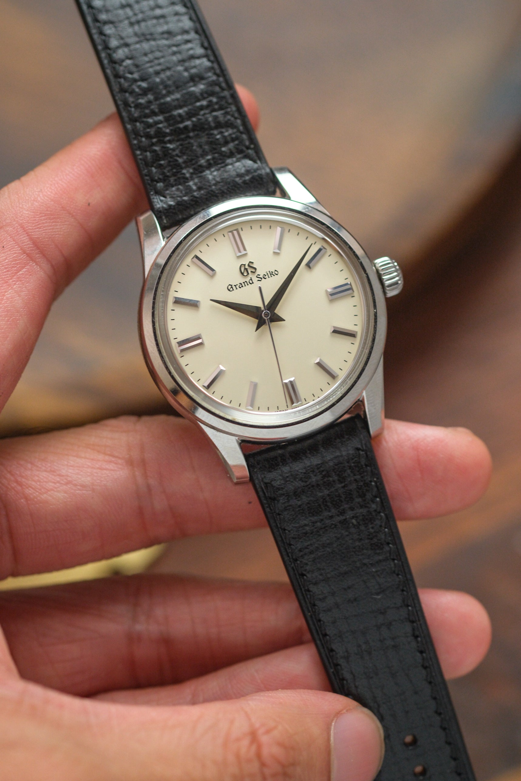 Black Palmer Leather Strap - Artisan Straps