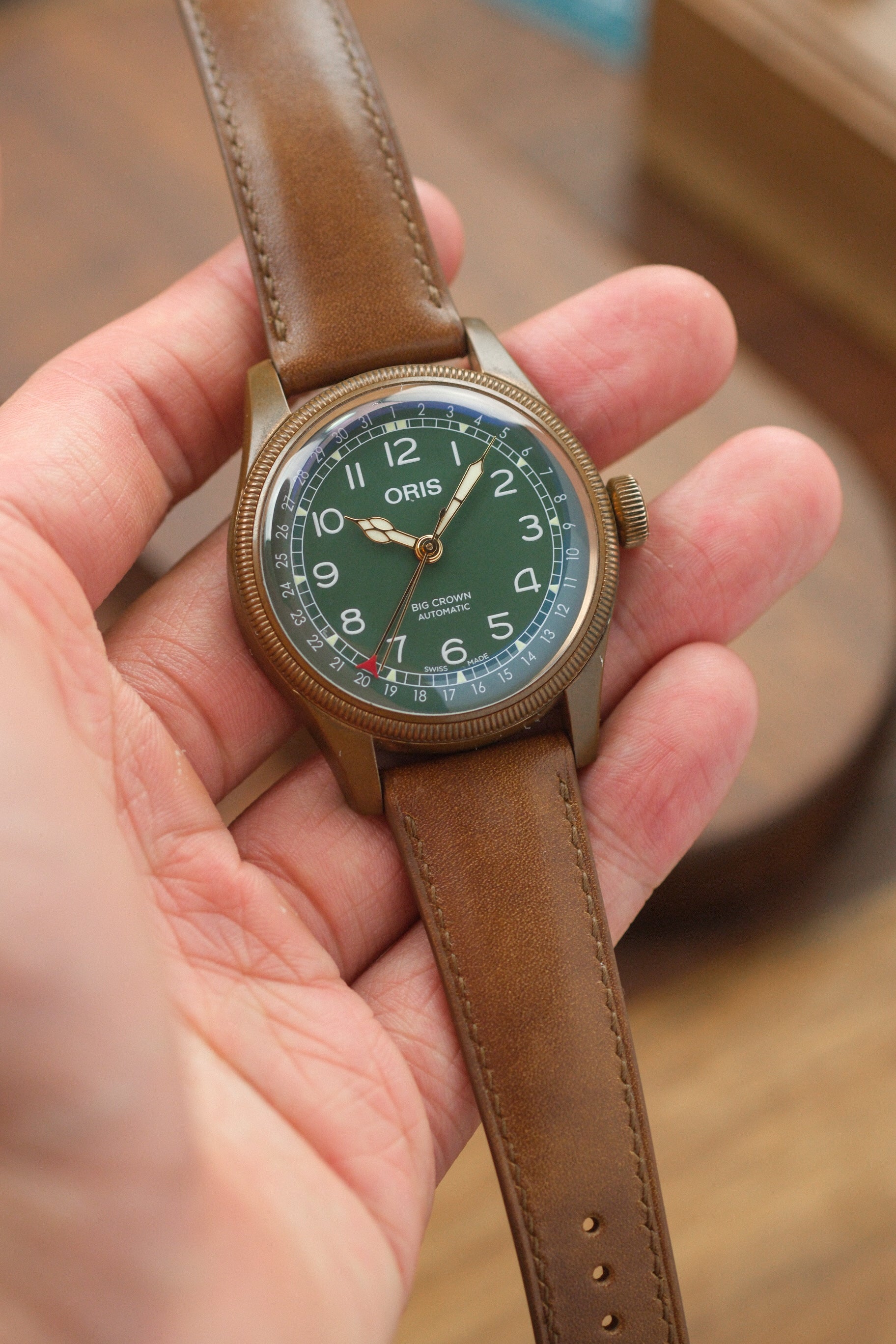 Whiskey Museum Calf (Padded) Leather Strap (Made-to-Order) - Artisan Straps