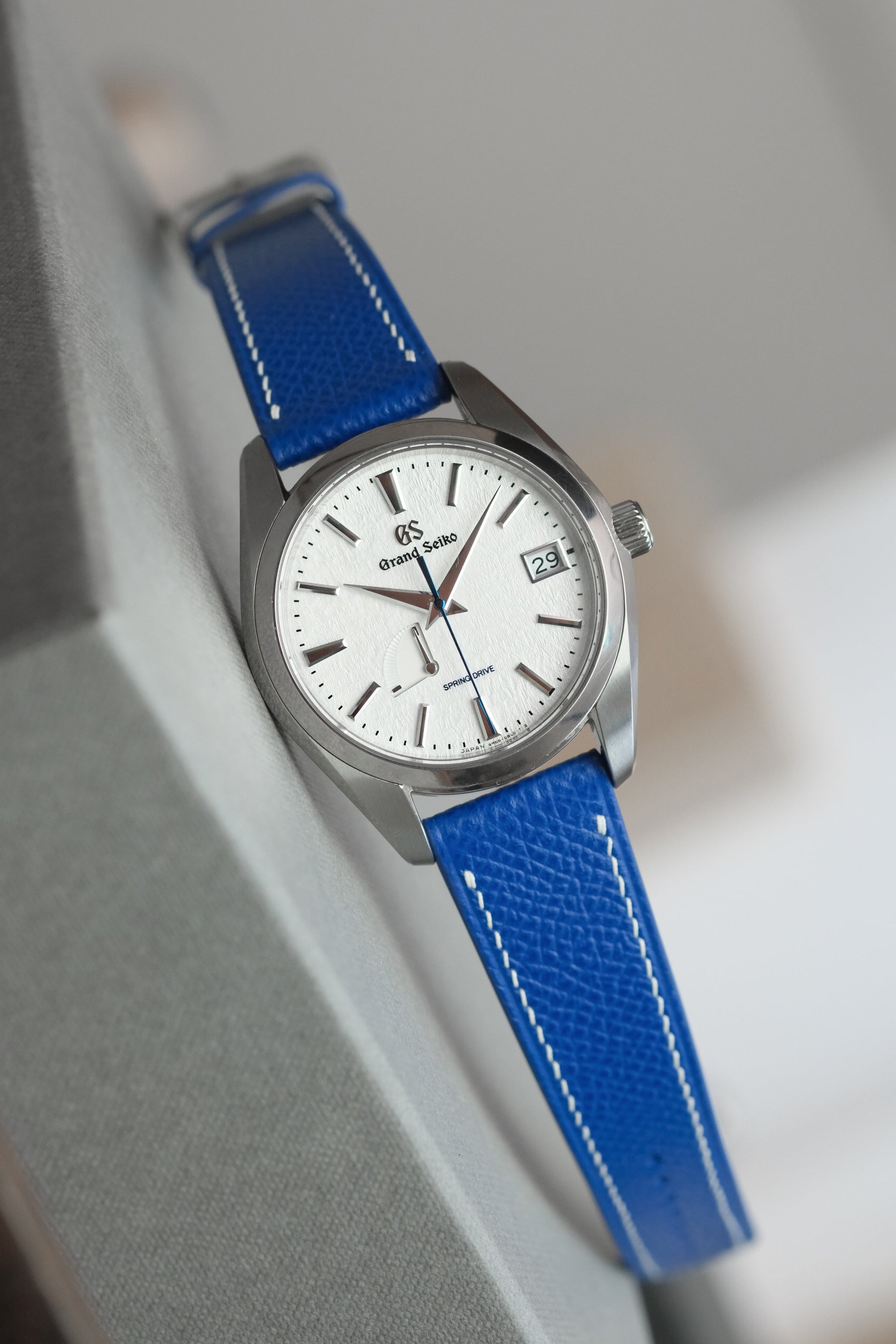 Cobalt Blue Epsom Leather Strap (MTO)