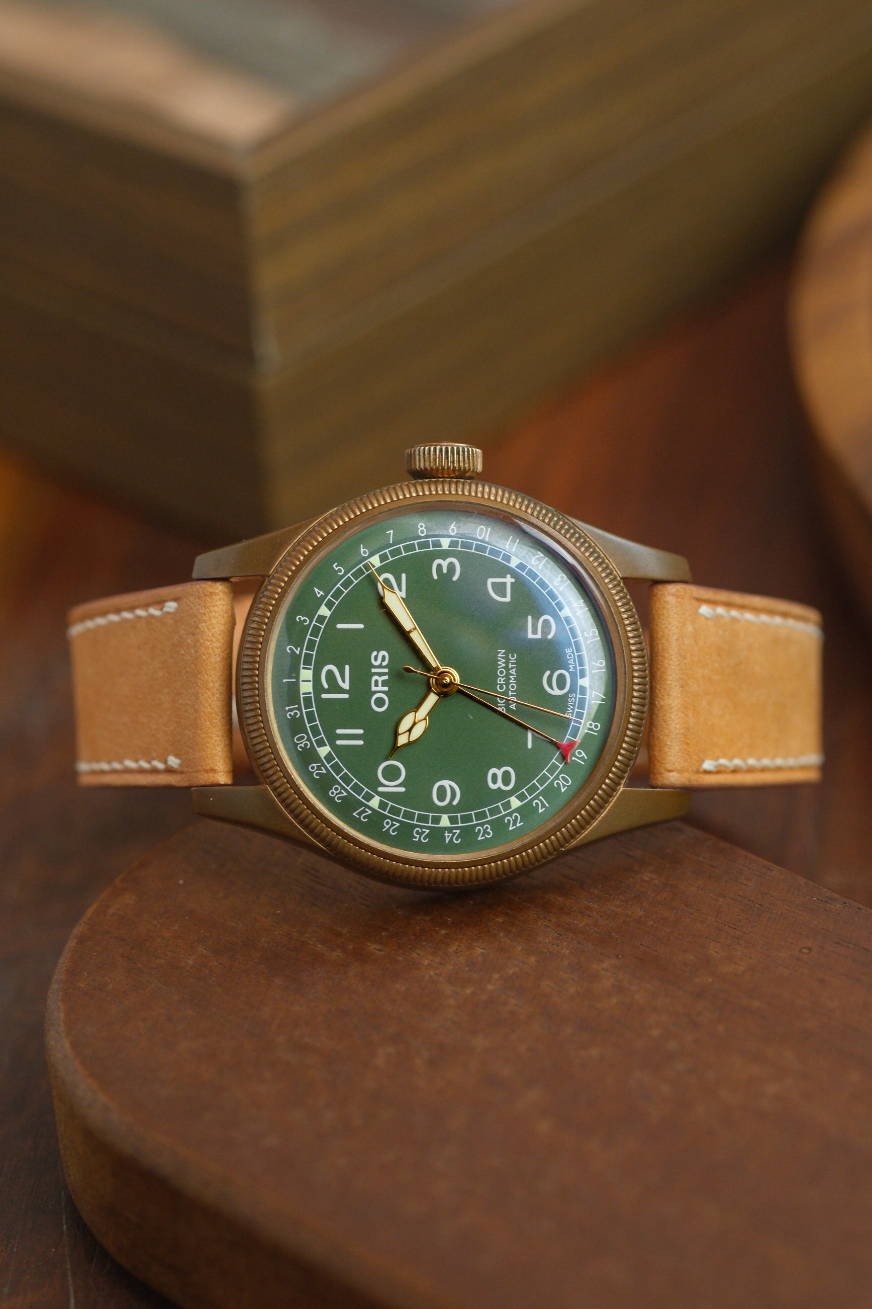 Natural Pueblo Leather Strap