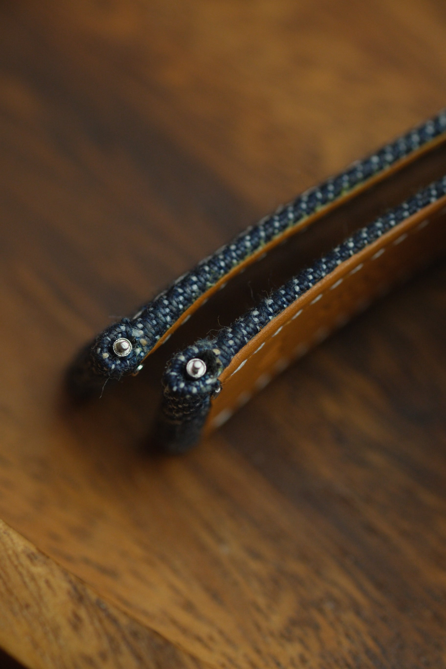 Dark Blue Japanese Denim Strap