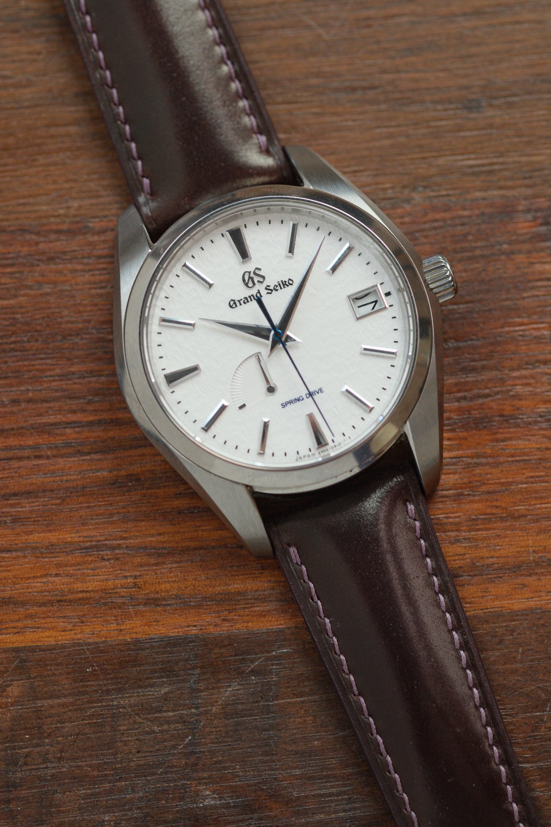 Colour 8 Horween Shell Cordovan (Padded) Leather Strap - Artisan Straps