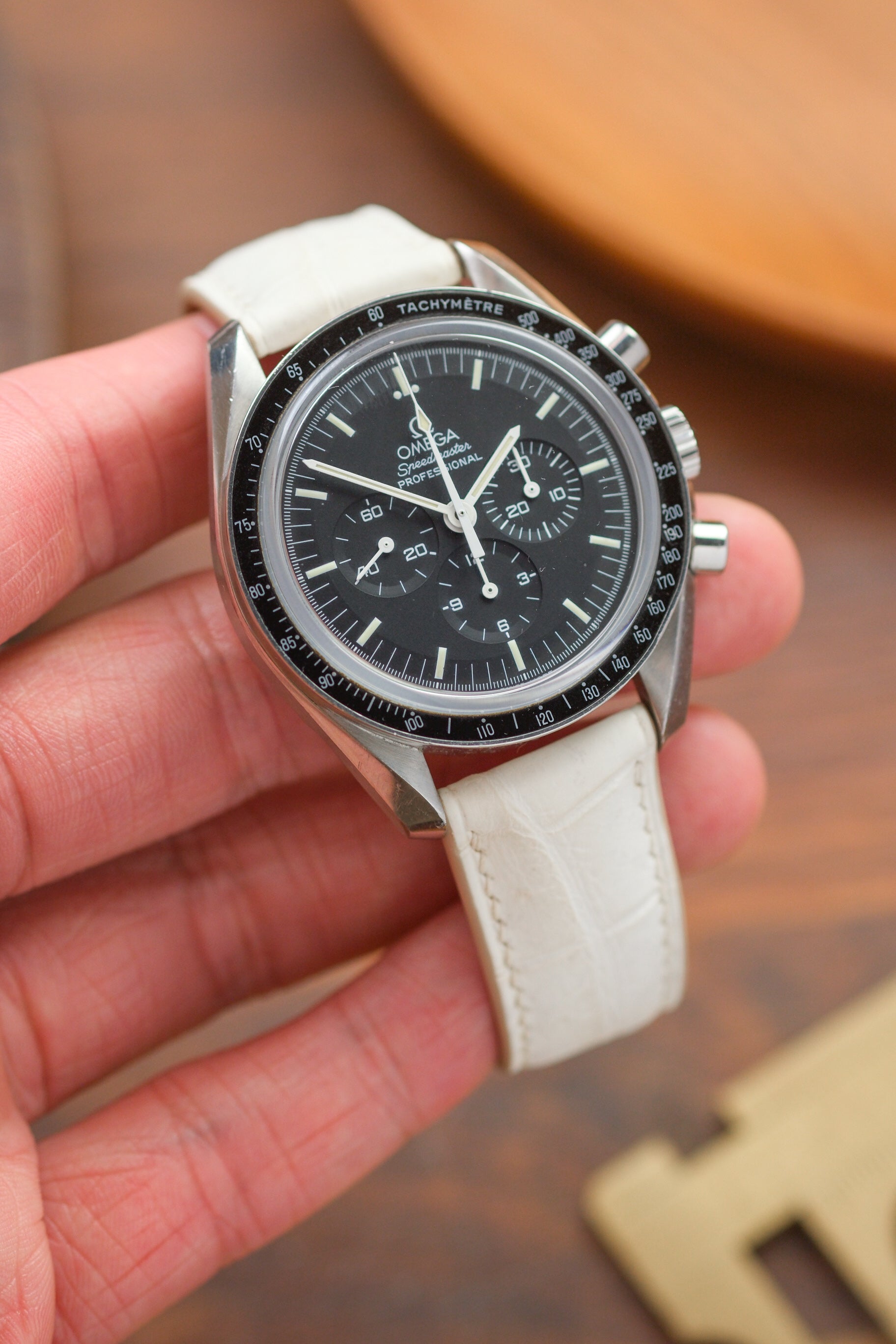 Natural Himalayan Crocodile Belly (Padded) Leather Strap - Artisan Straps