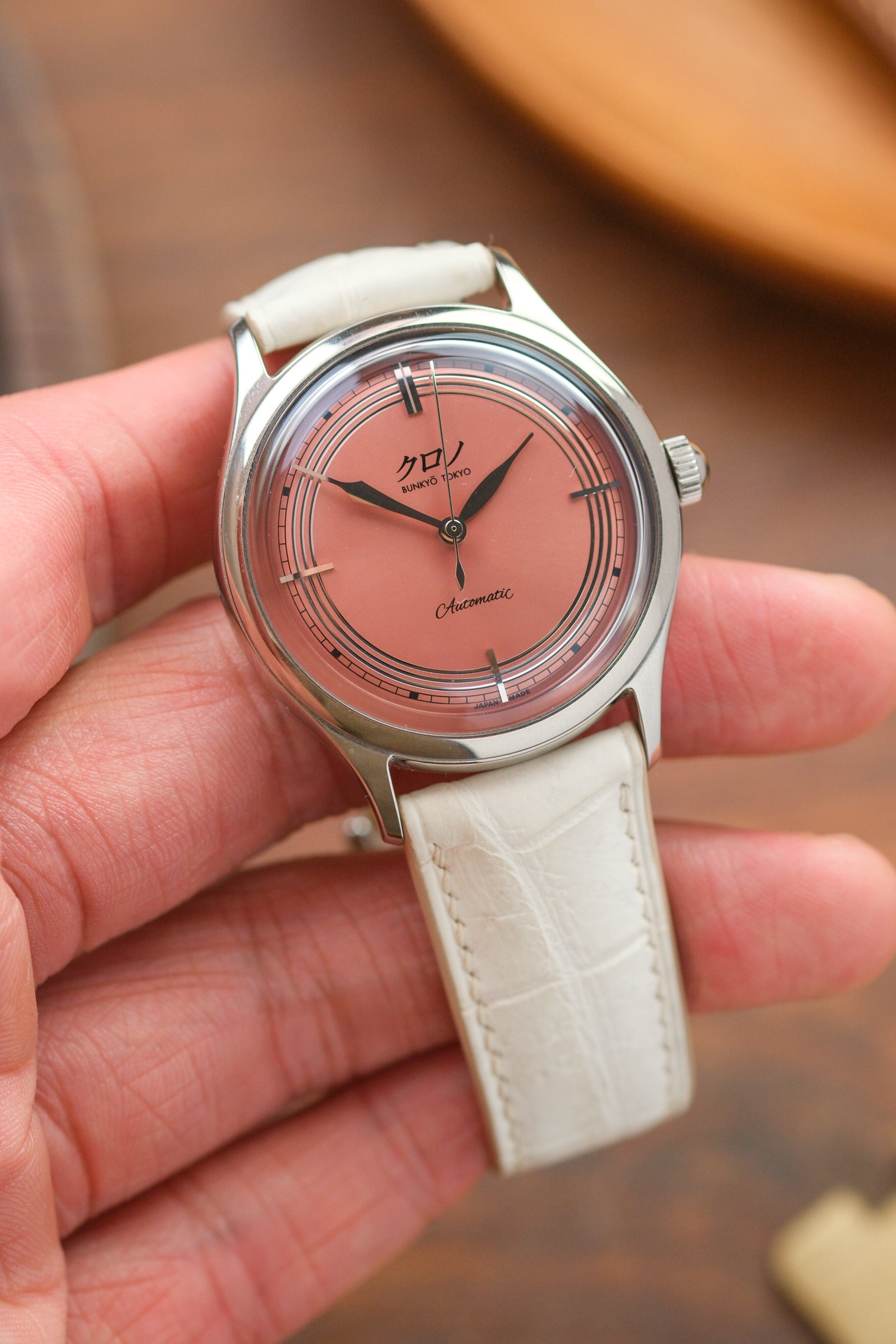 Natural Himalayan Crocodile Belly (Padded) Leather Strap - Artisan Straps