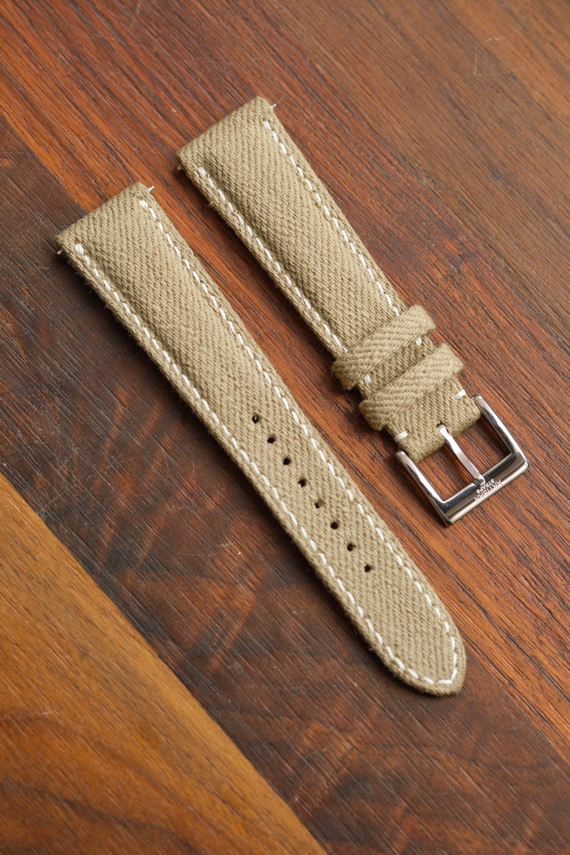 Khaki Japanese Denim Strap