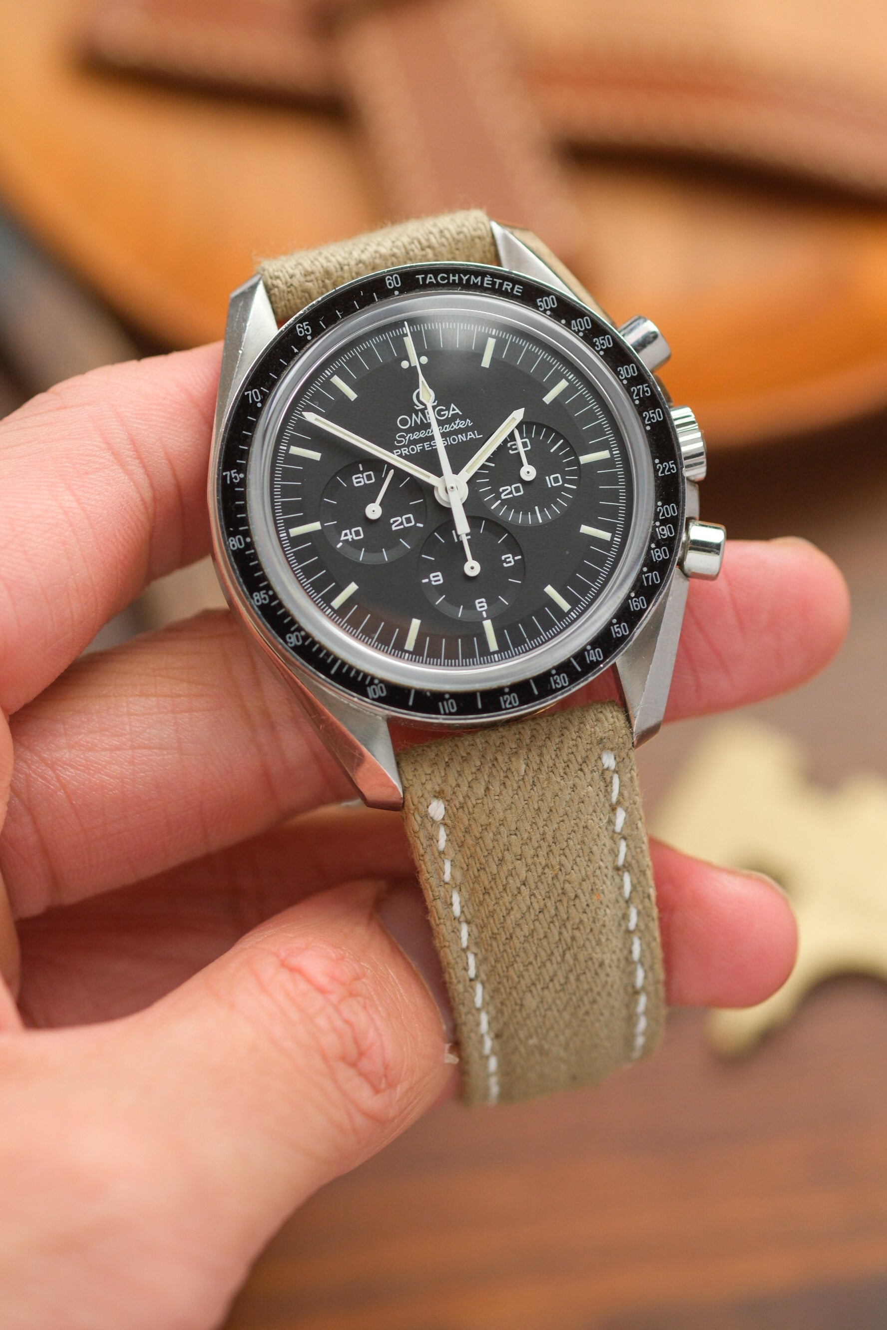 Khaki Japanese Denim Strap