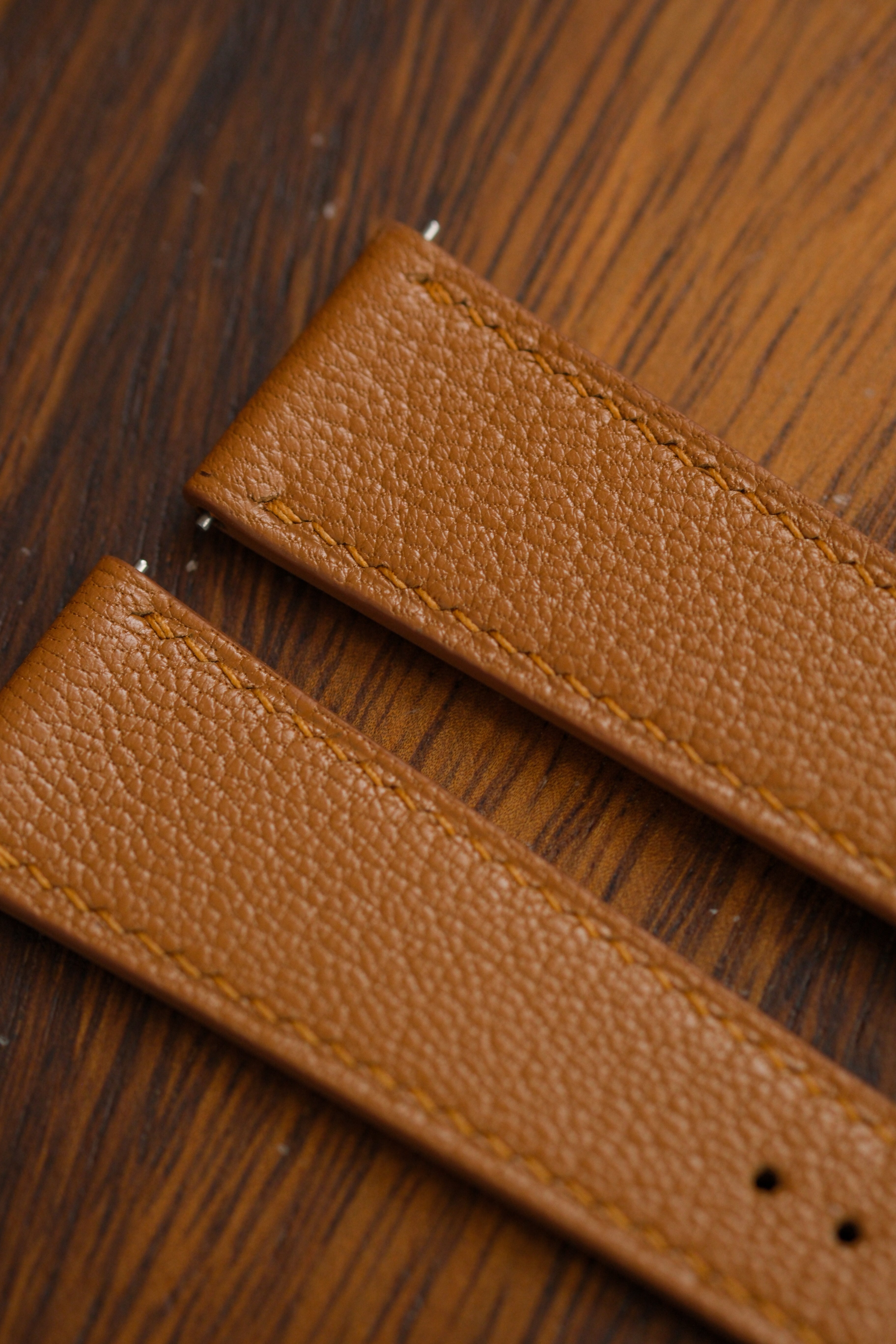 Tan Chèvre Leather Strap - Artisan Straps