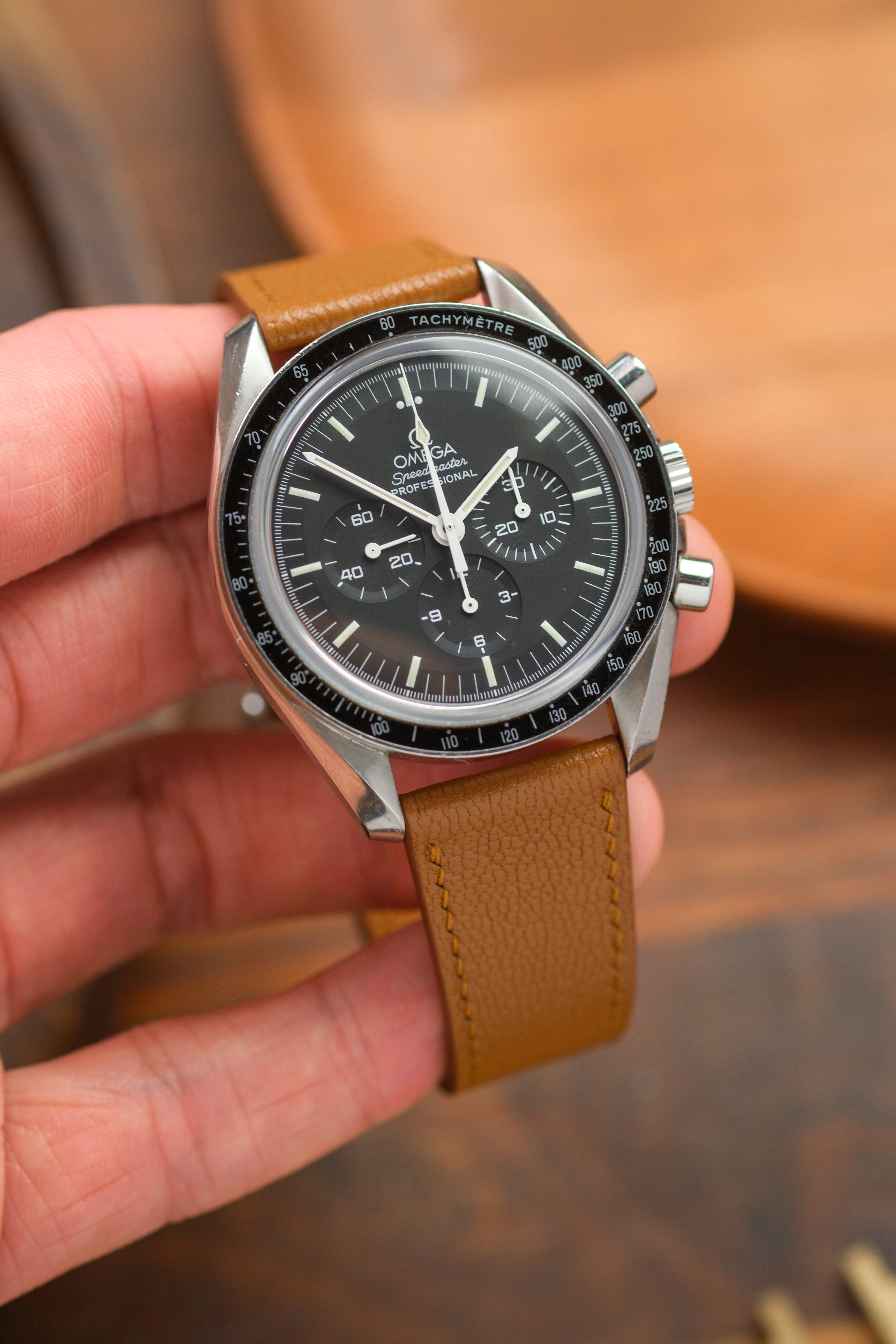 Tan Chèvre Leather Strap - Artisan Straps