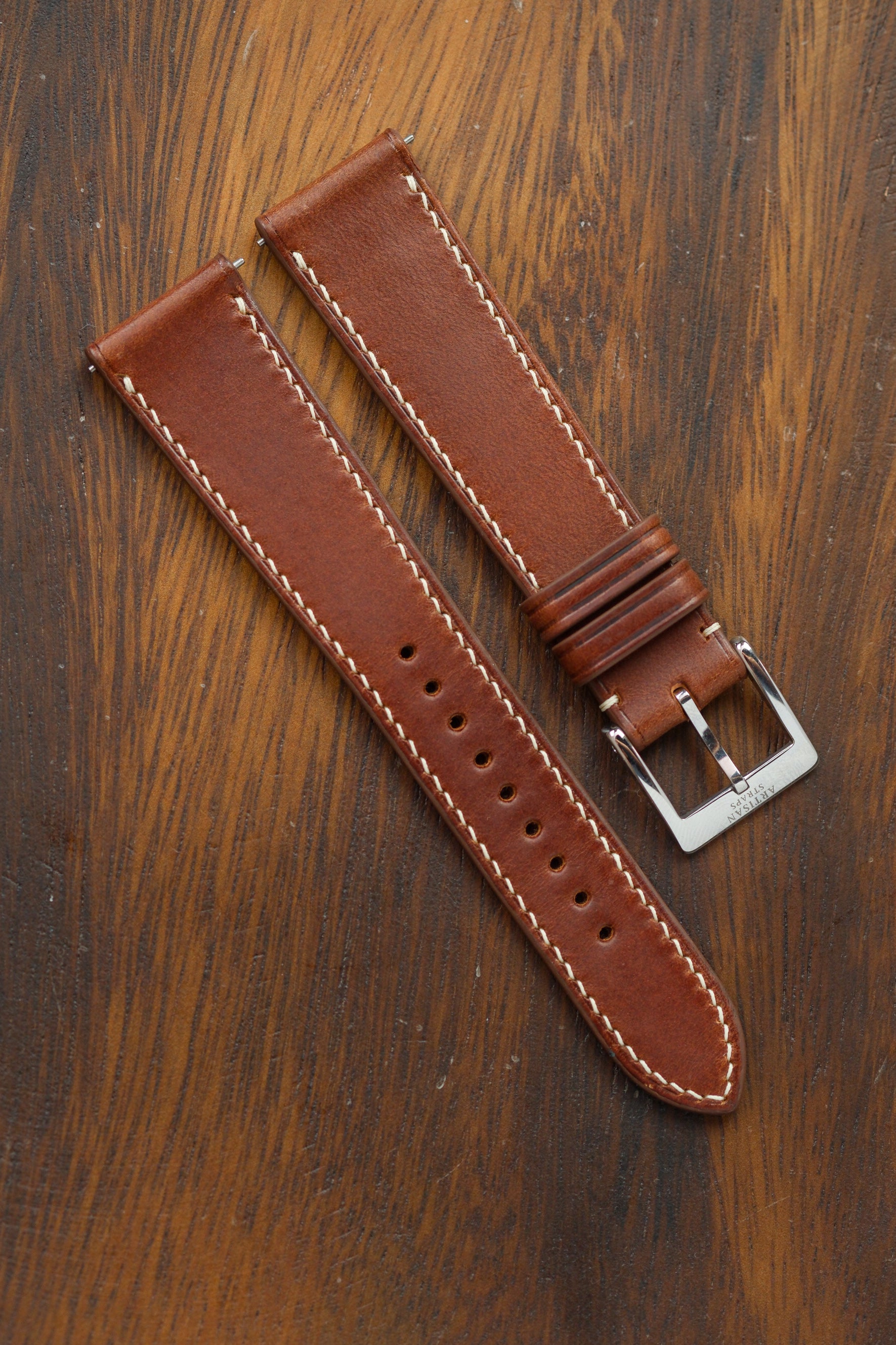 Chestnut Brown Buttero Leather Strap
