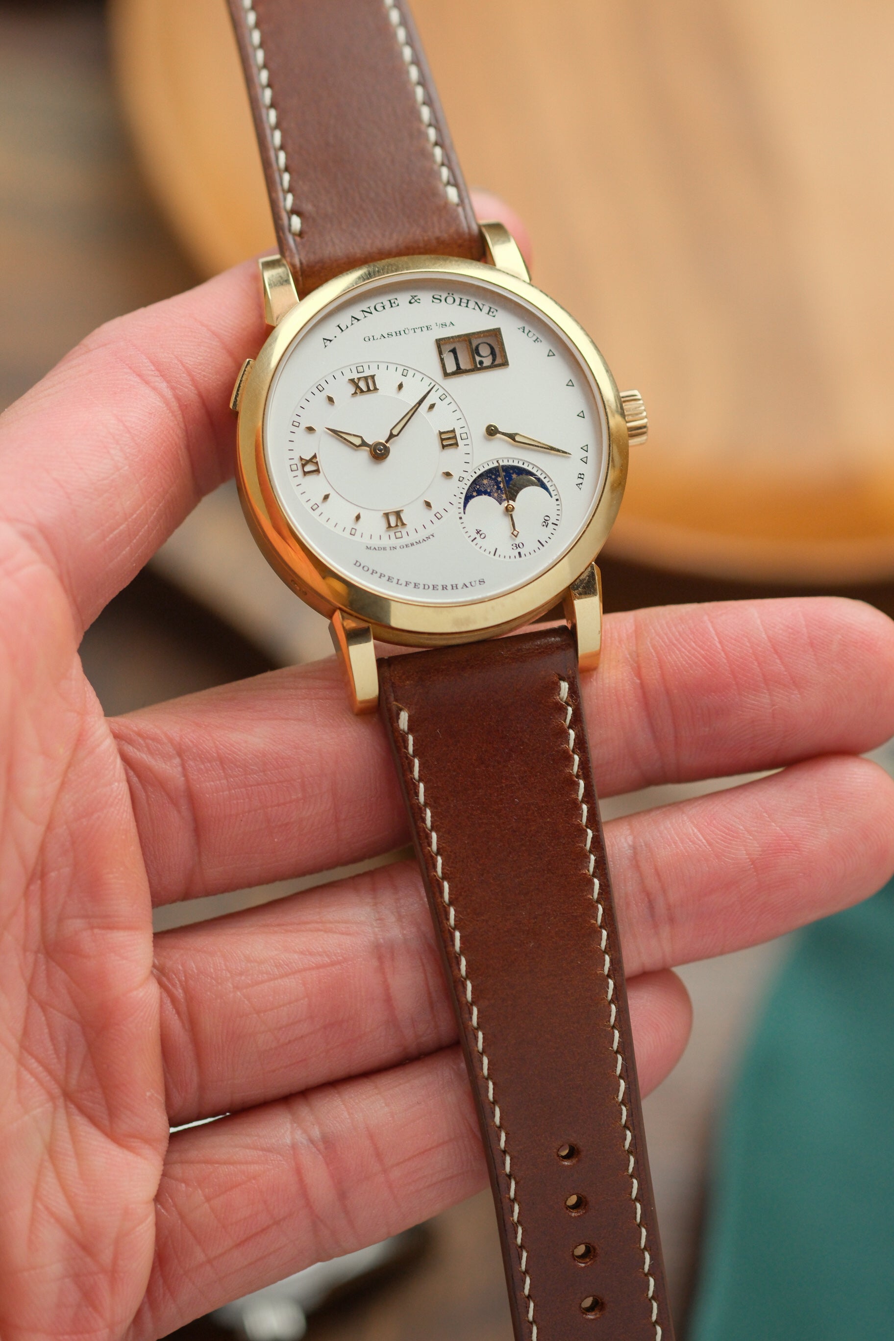 Chestnut Brown Buttero Leather Strap