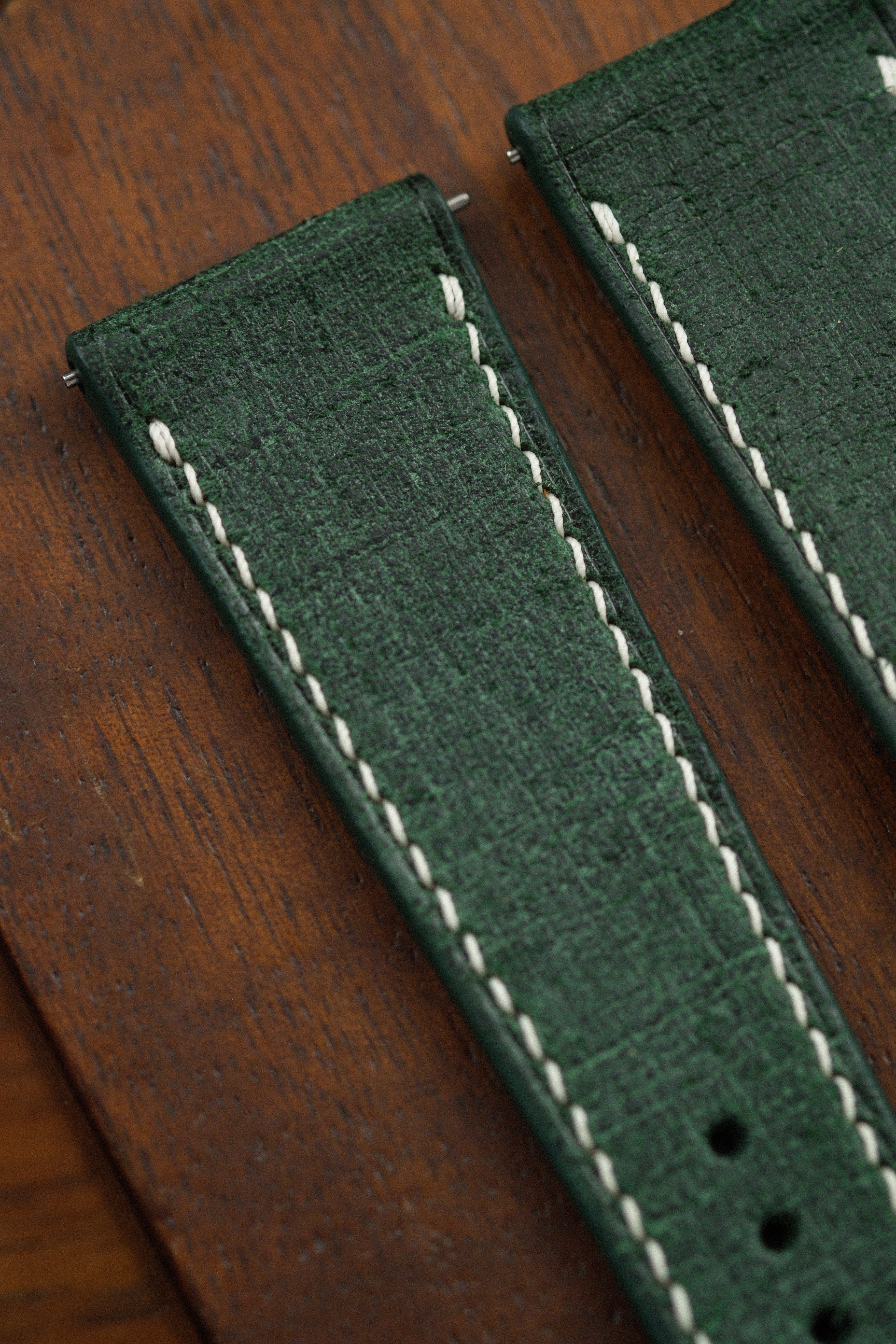 海军蓝 Babele 皮革表带