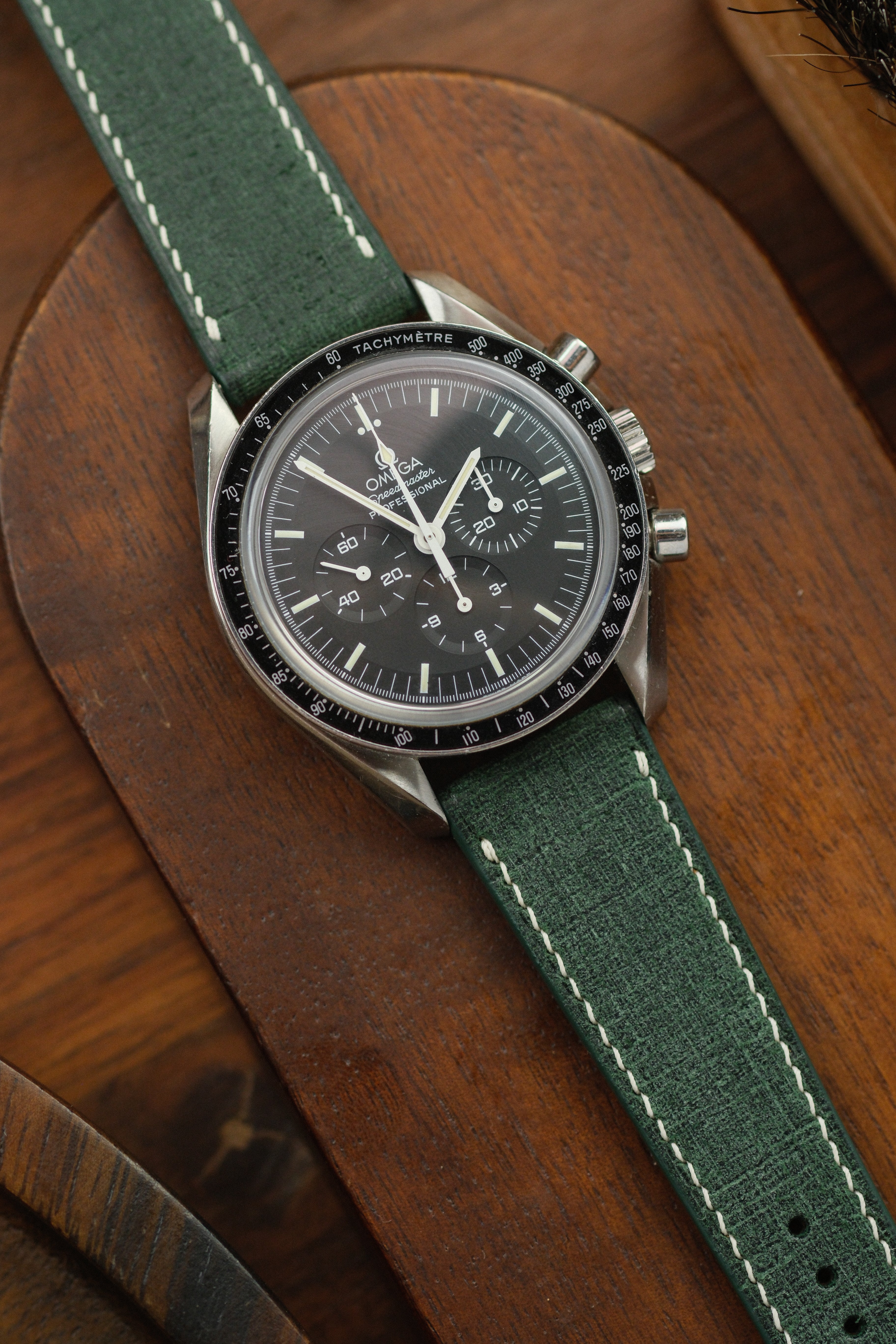 海军蓝 Babele 皮革表带