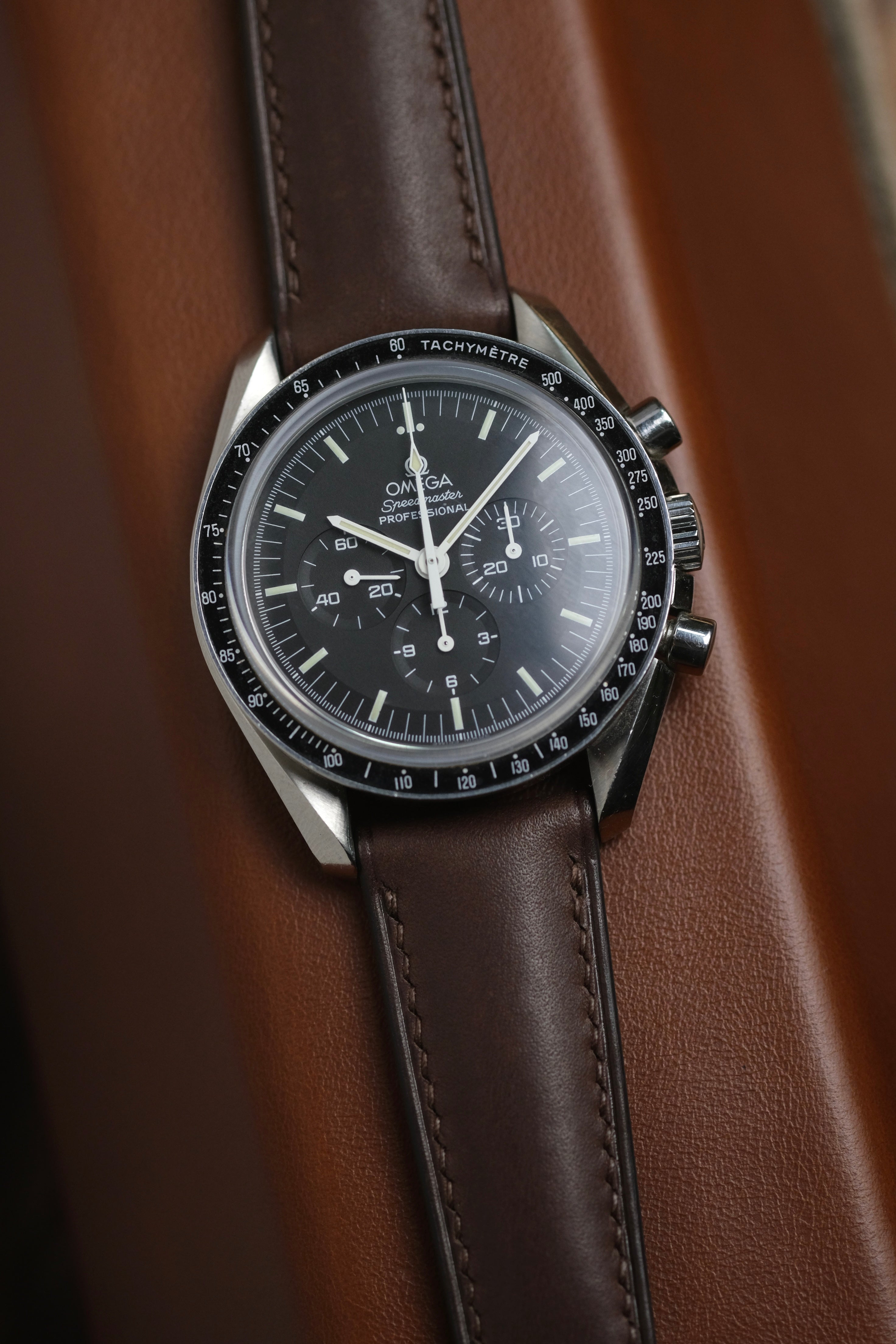 Dark Brown Novonappa (Padded) Leather Strap