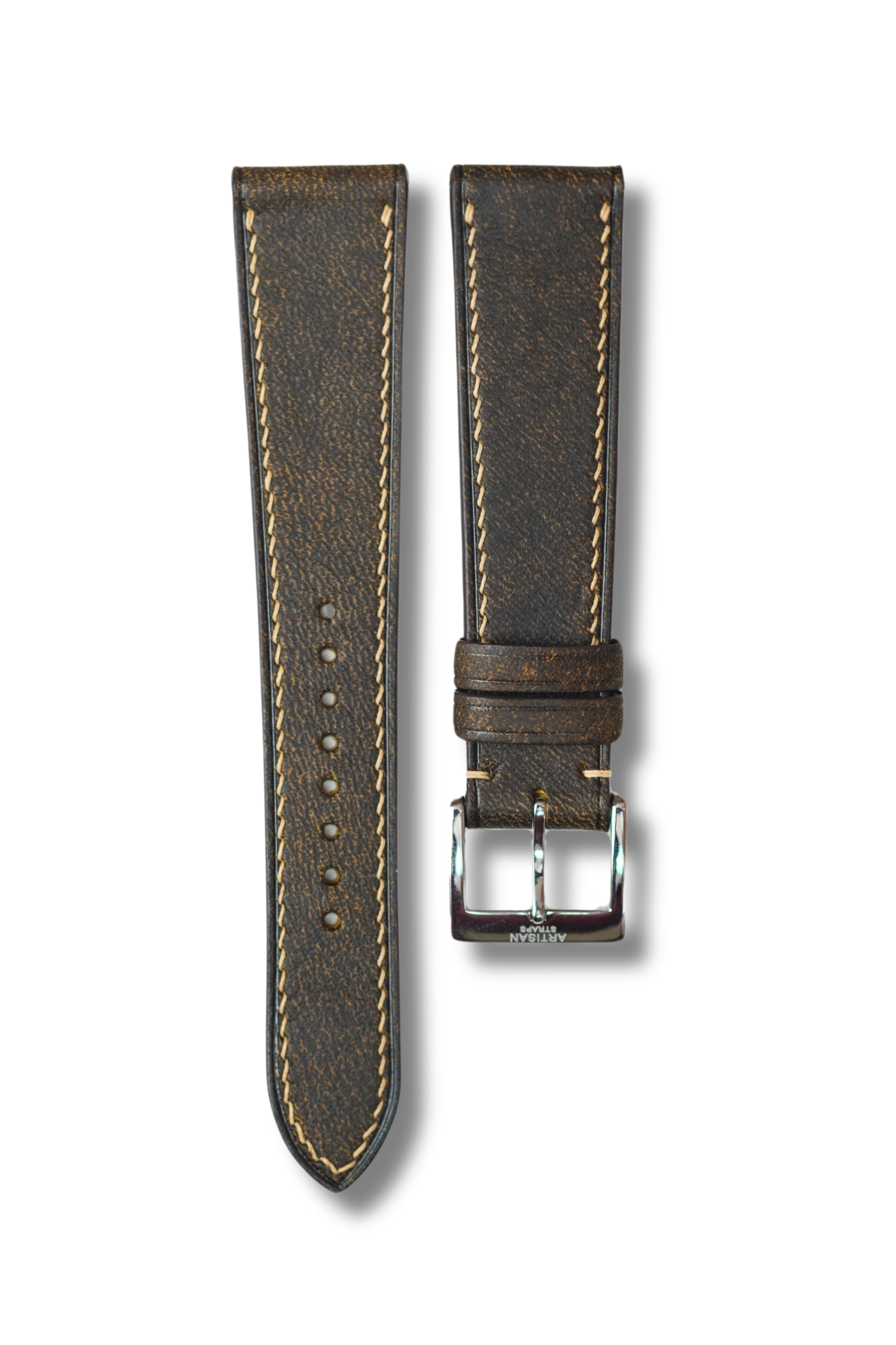 Whiskey Habana Calf Leather Strap - Artisan Straps