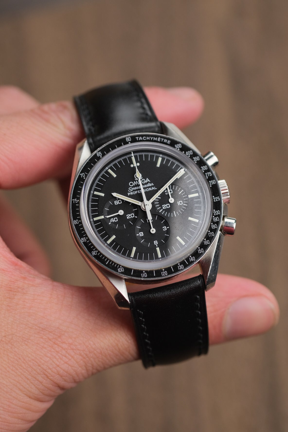 Black Shell Cordovan (Padded) Leather Strap - Artisan Straps