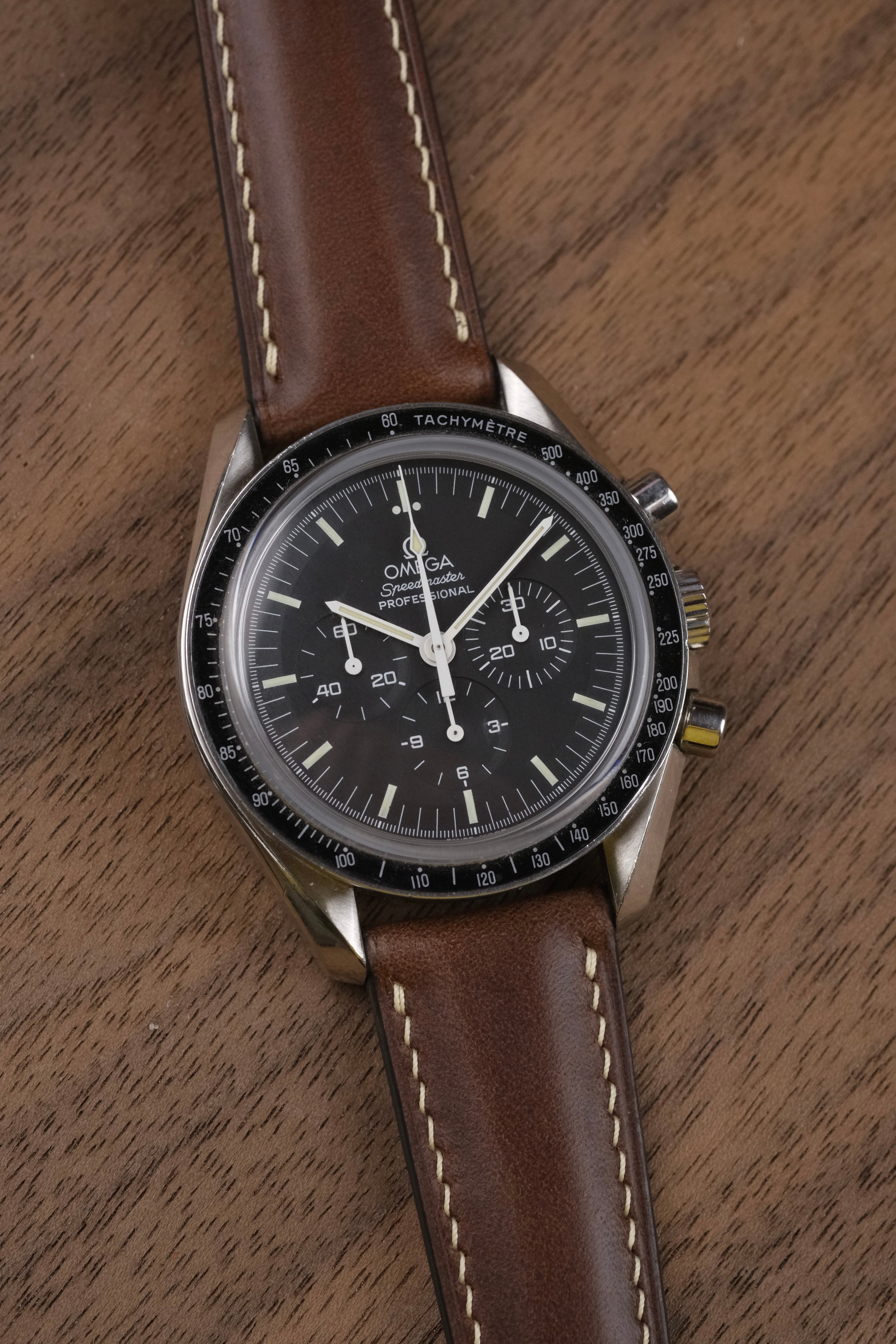 Dark Brown Horween Chromexcel (Padded) Leather Strap - Artisan Straps