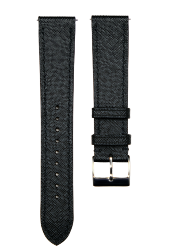 Saffiano leather watch strap on sale