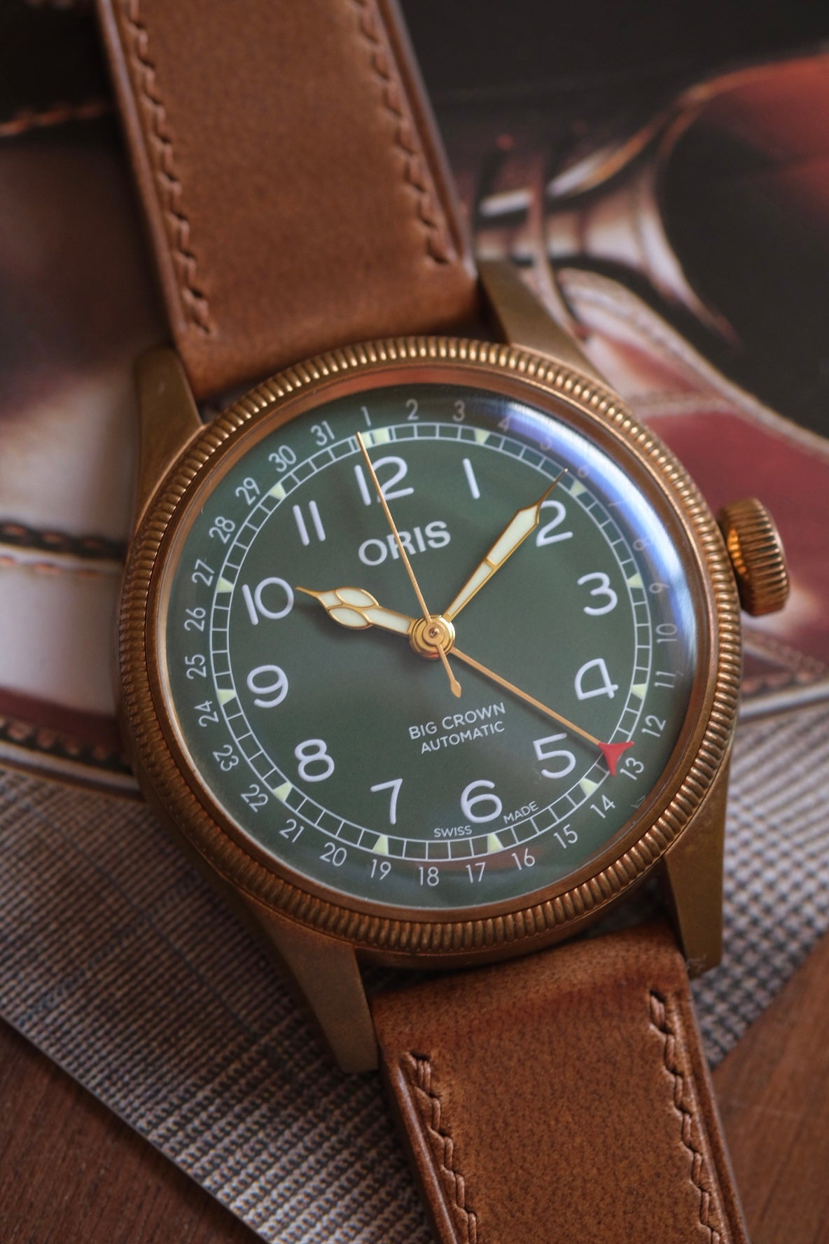 Natural Horween Chromexcel Leather Strap - Artisan Straps