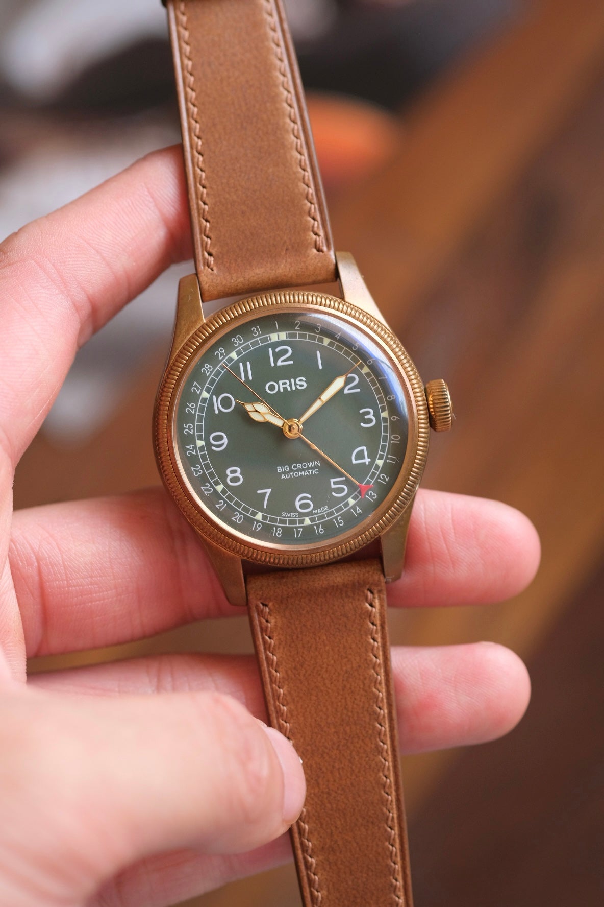 Natural Horween Chromexcel Leather Strap - Artisan Straps