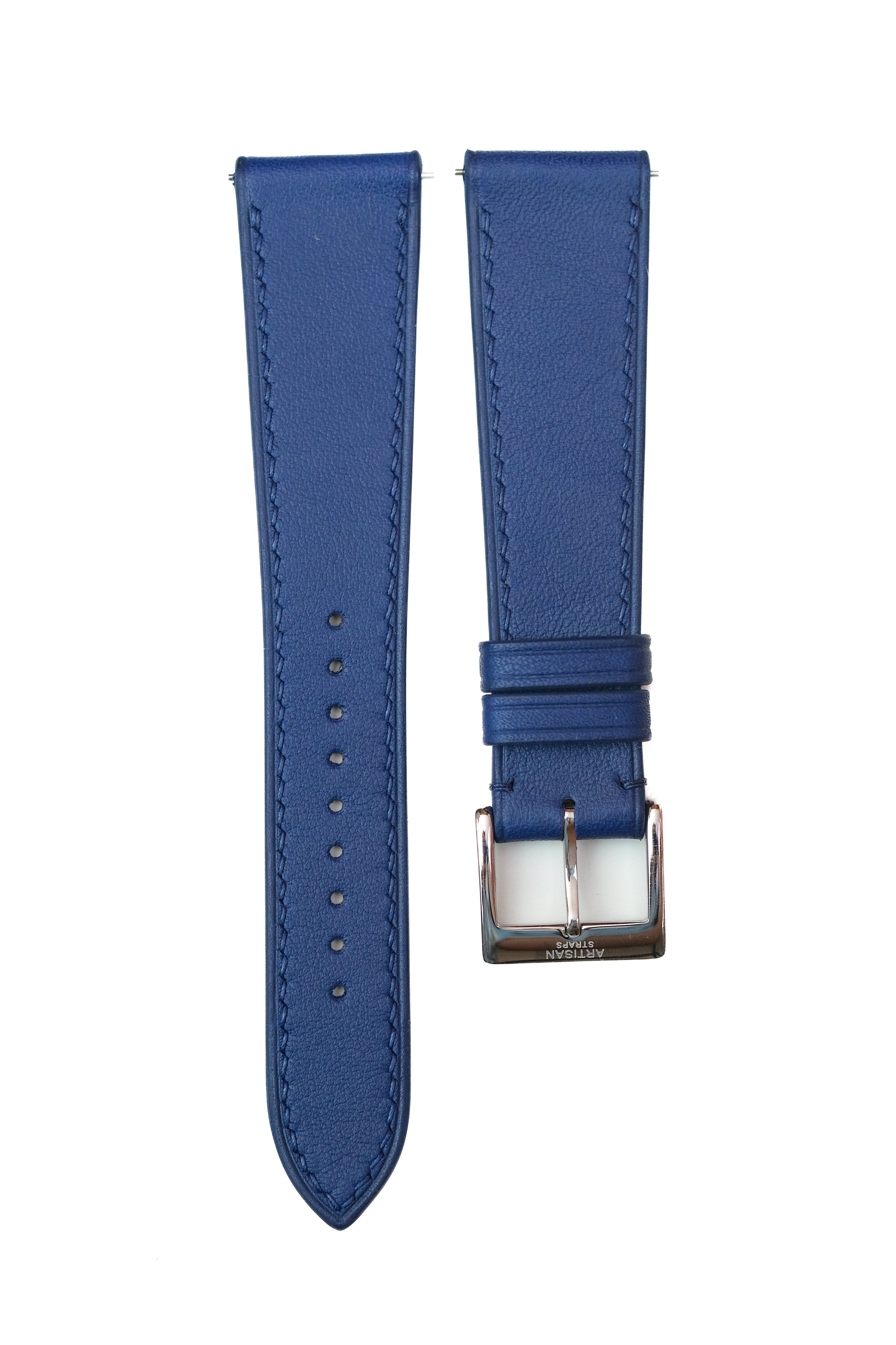 Dark Blue Swift Leather Strap