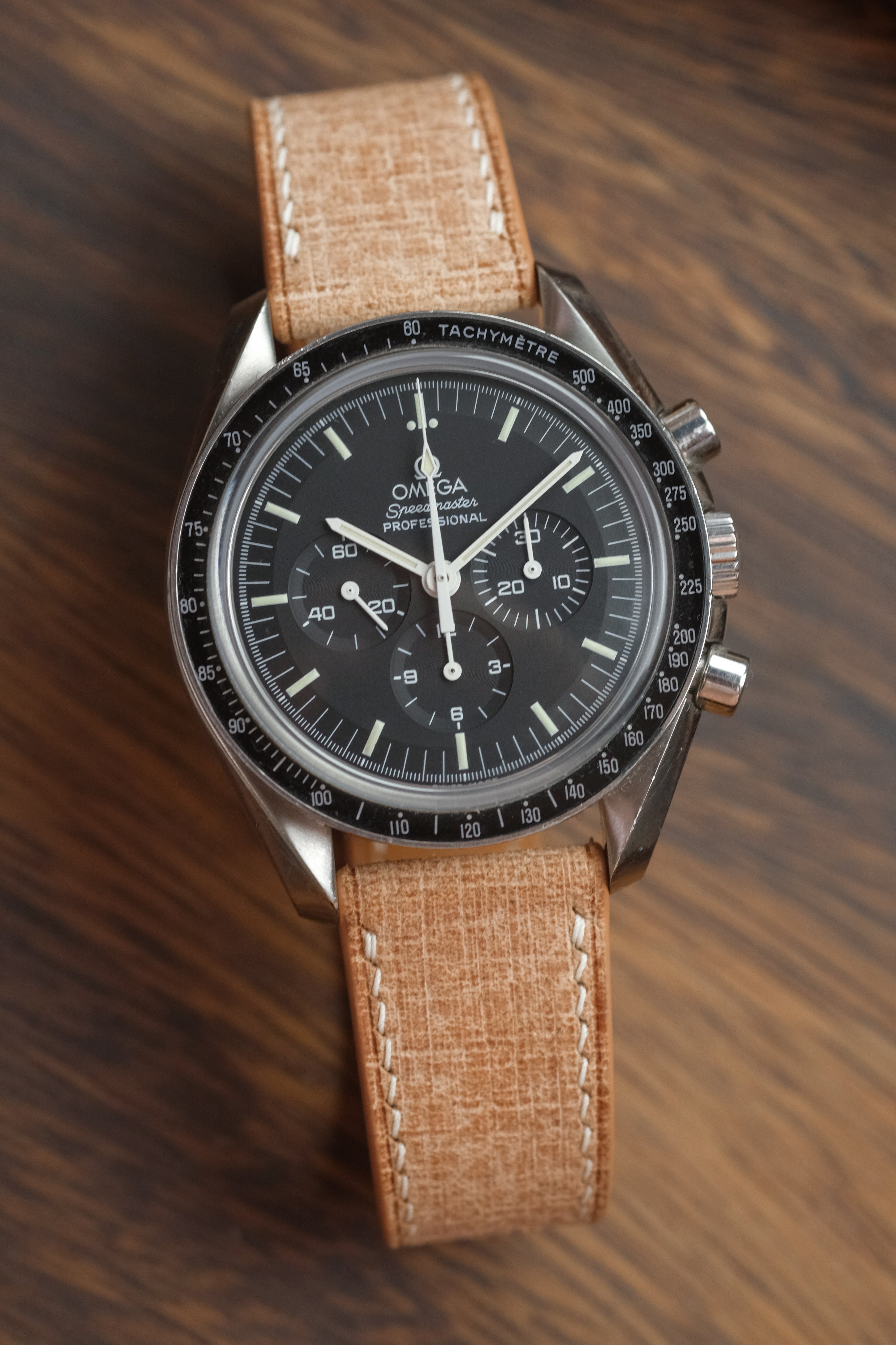 Natural Babele 'Linen' Leather Strap - Artisan Straps
