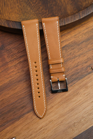Whiskey Buttero Leather Strap