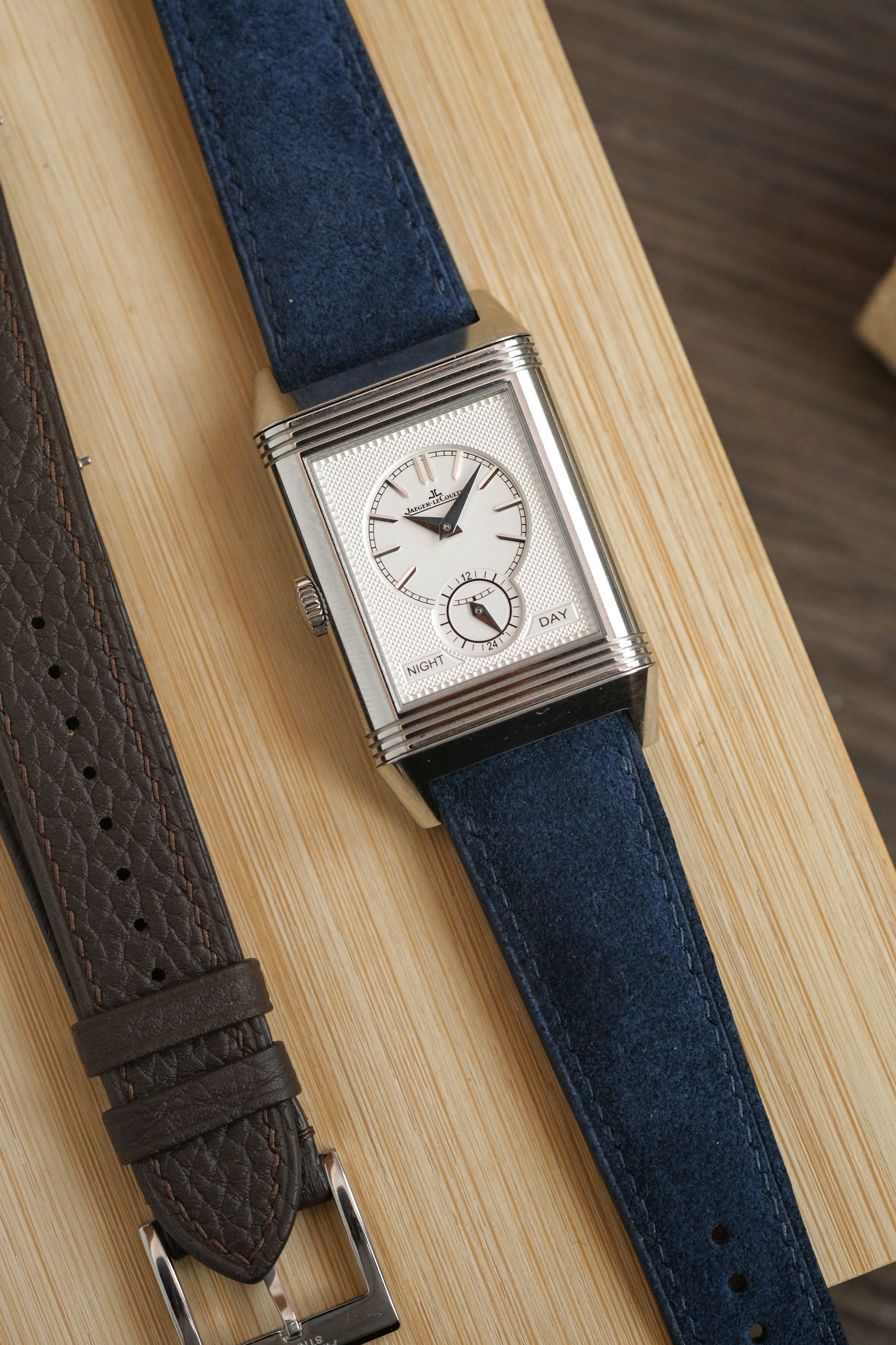 Navy Suede Leather Strap (MTO) - Artisan Straps