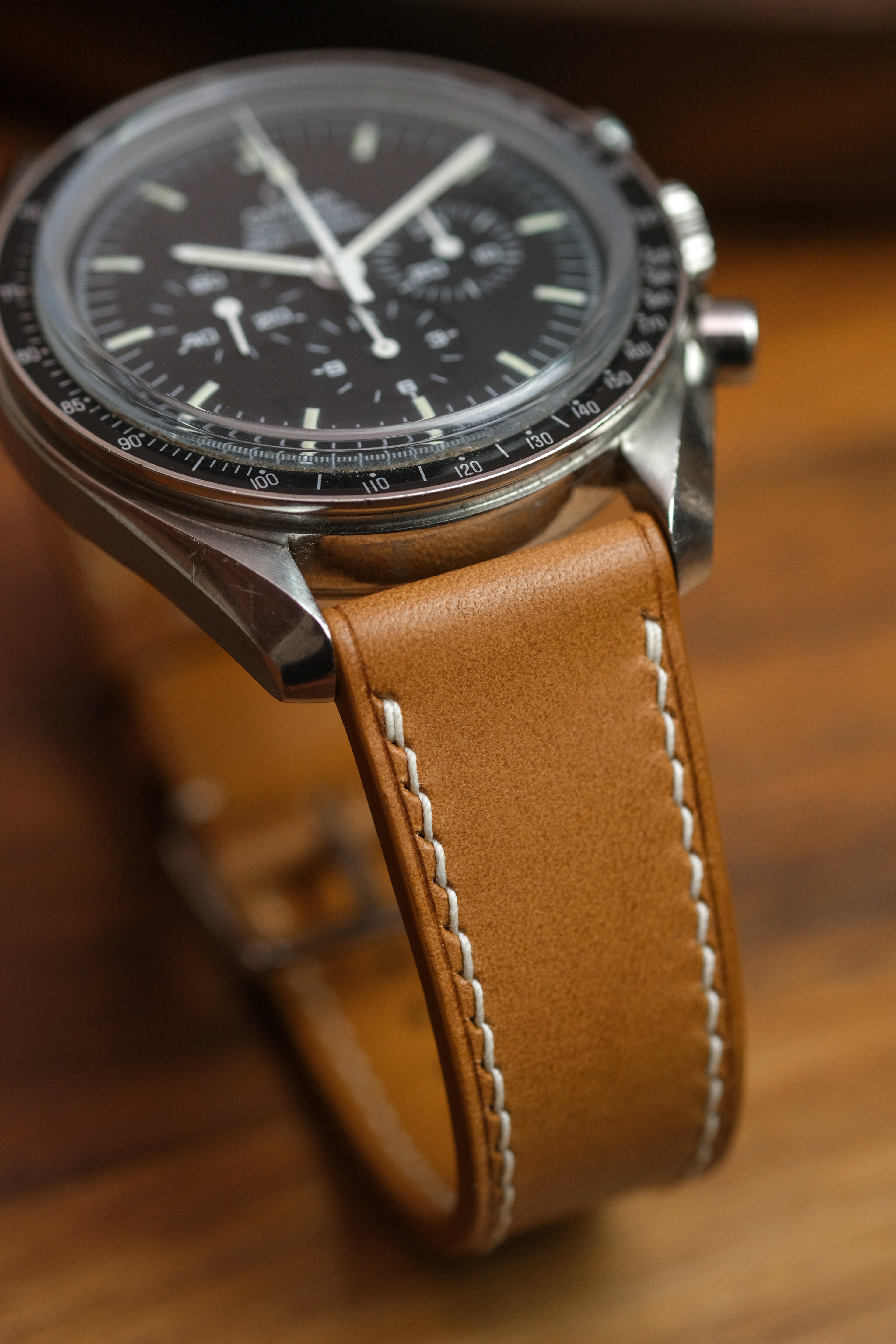 Whiskey Buttero Leather Strap