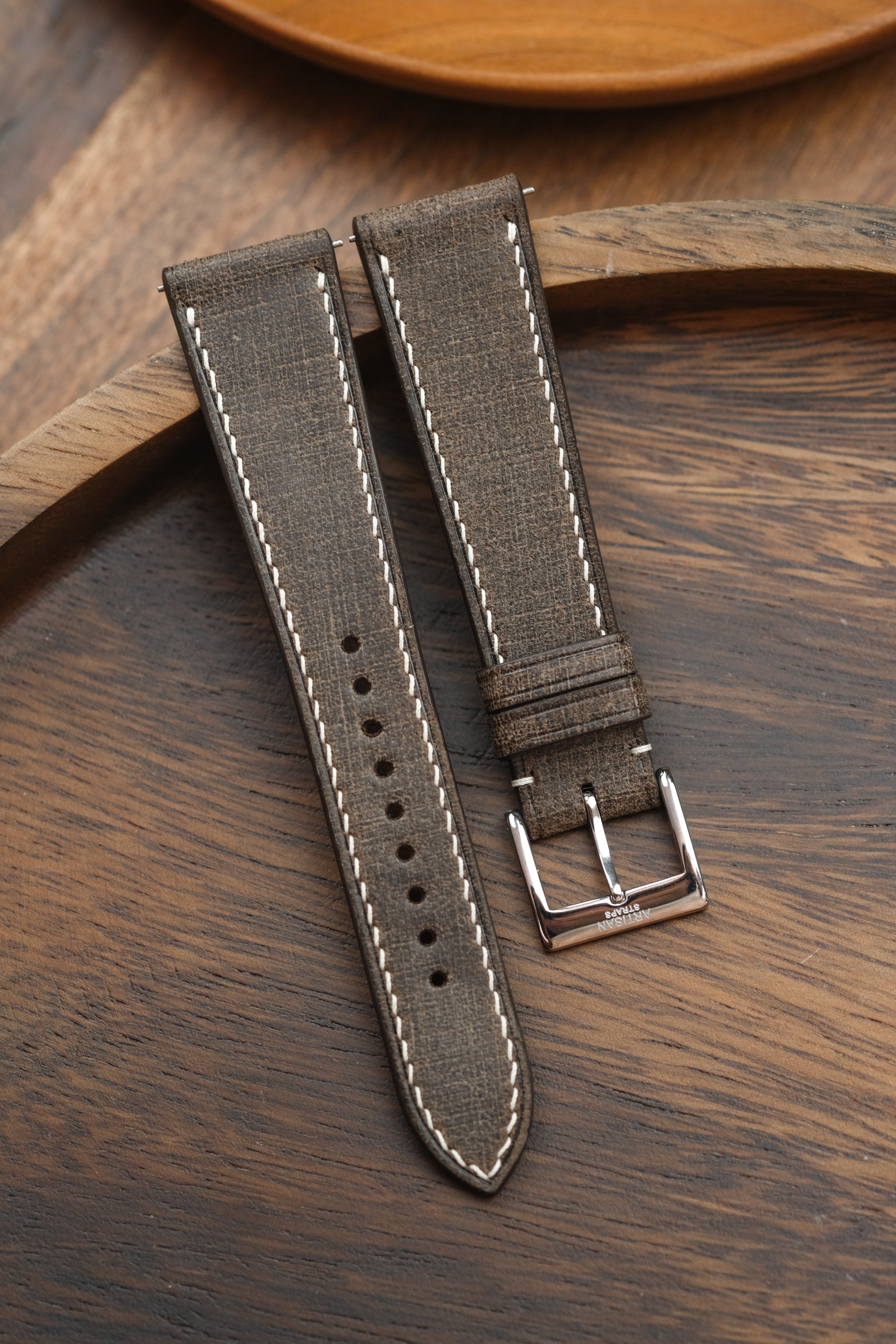 Dark Brown Babele Leather Strap