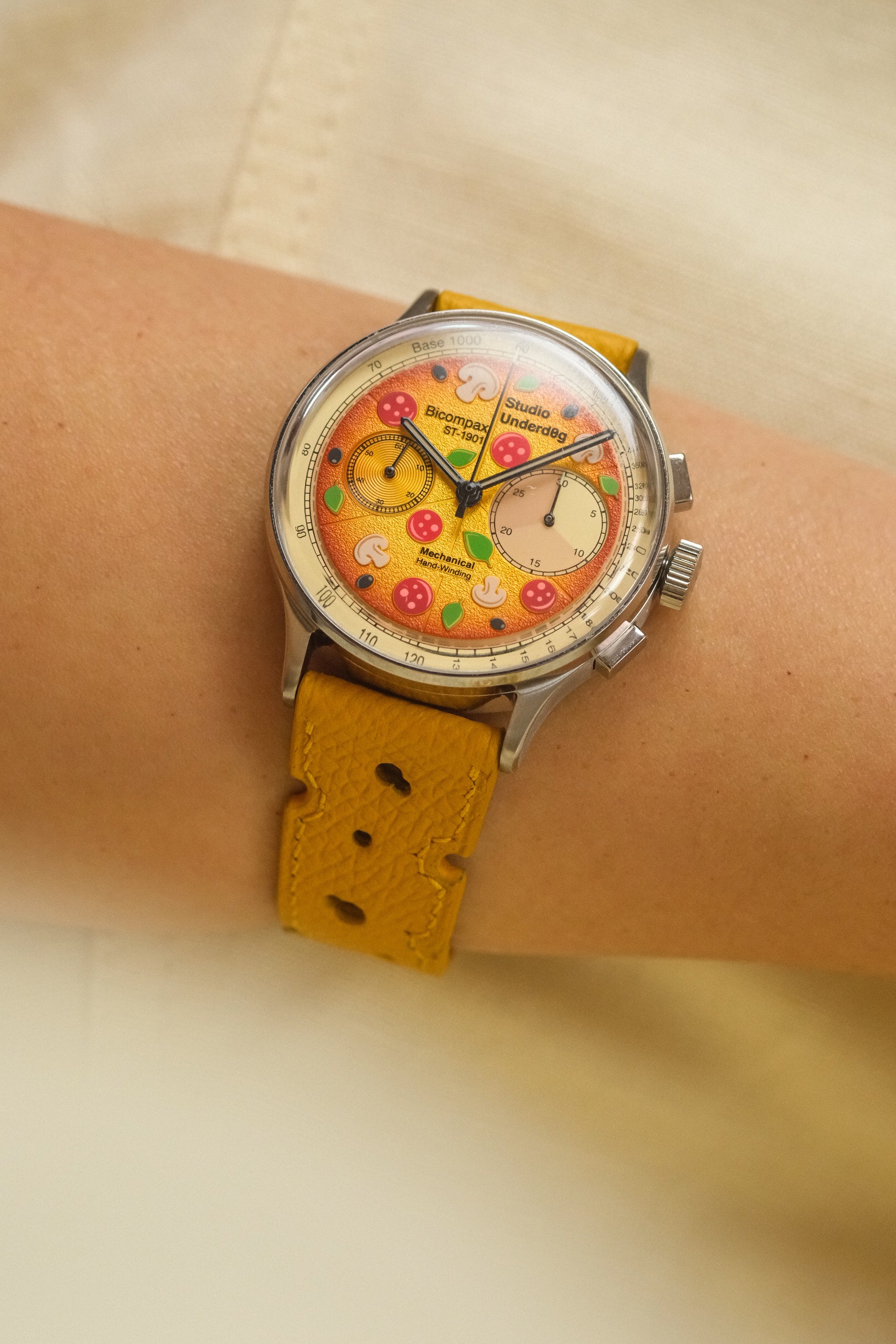 The "Cheddar Cheese" Strap - Artisan Straps