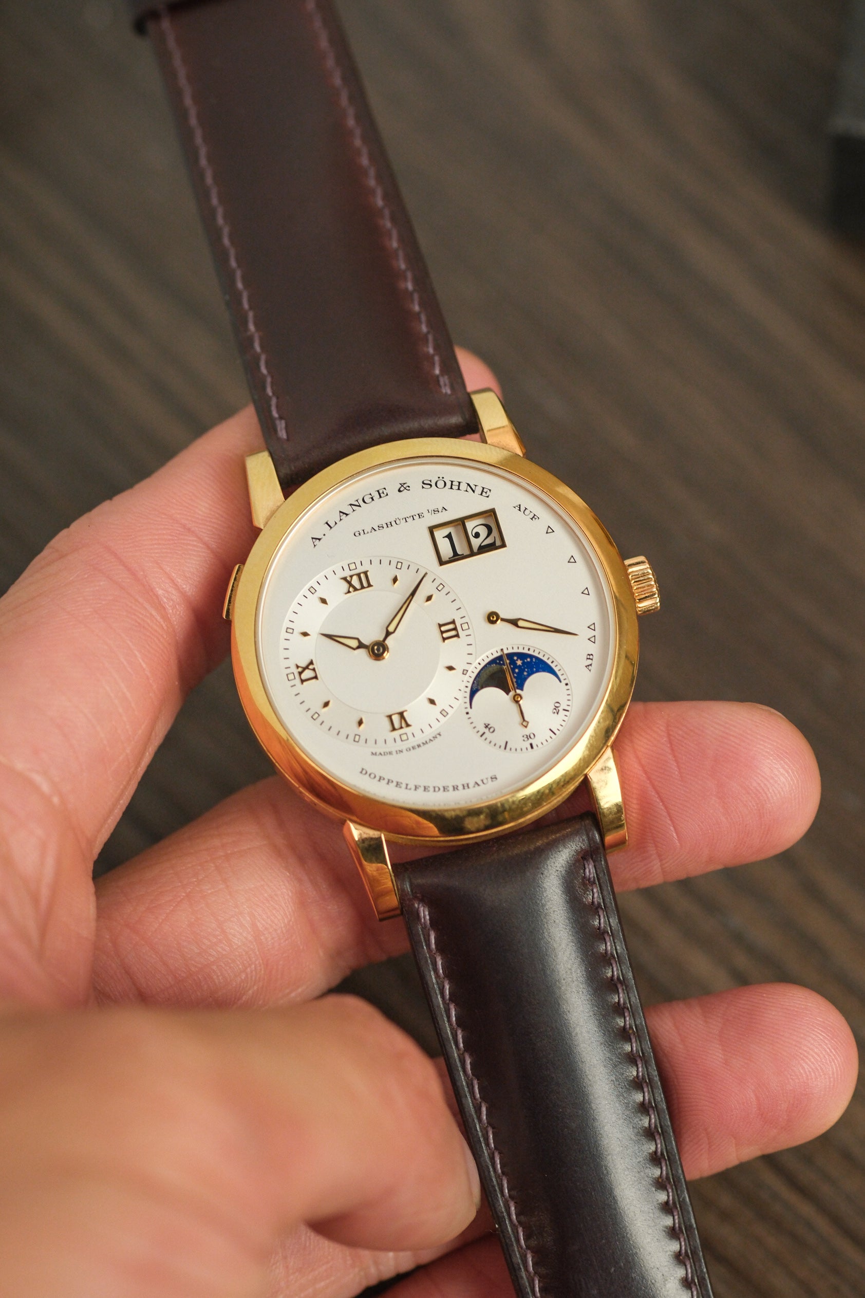 Colour 8 Horween Shell Cordovan (Padded) Leather Strap - Artisan Straps