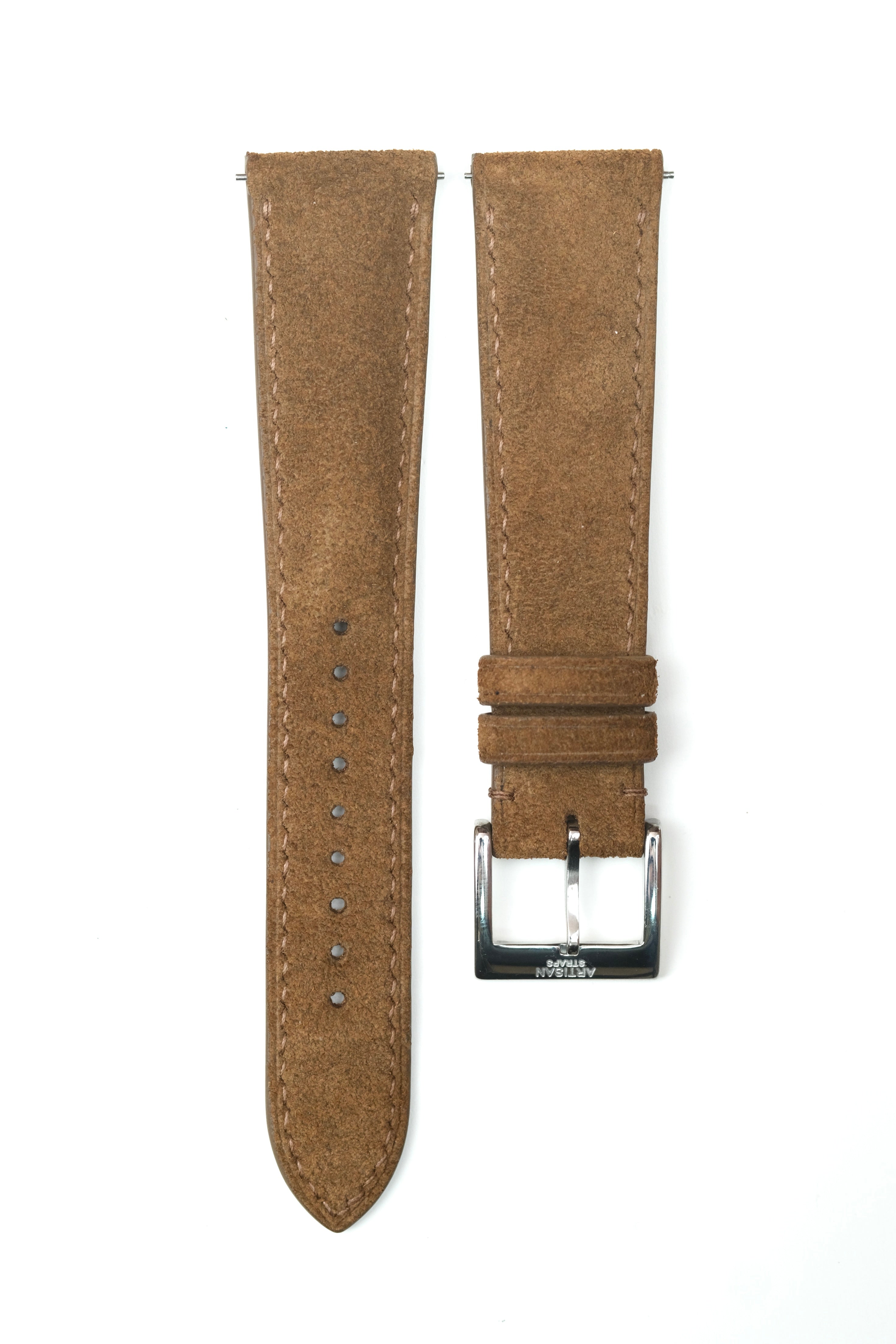 Whiskey Suede (Padded) Leather Strap