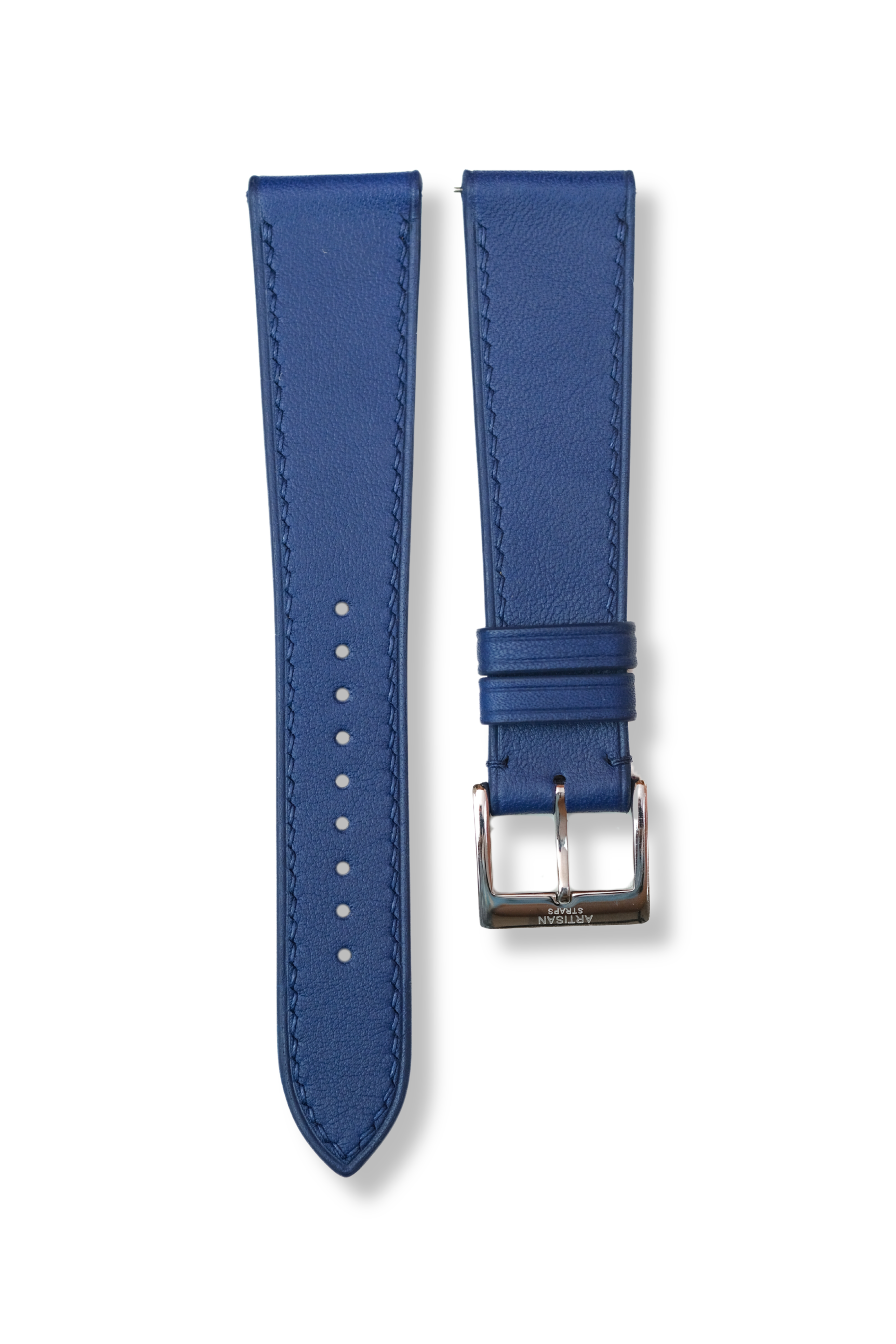 Dark Blue Swift Leather Strap