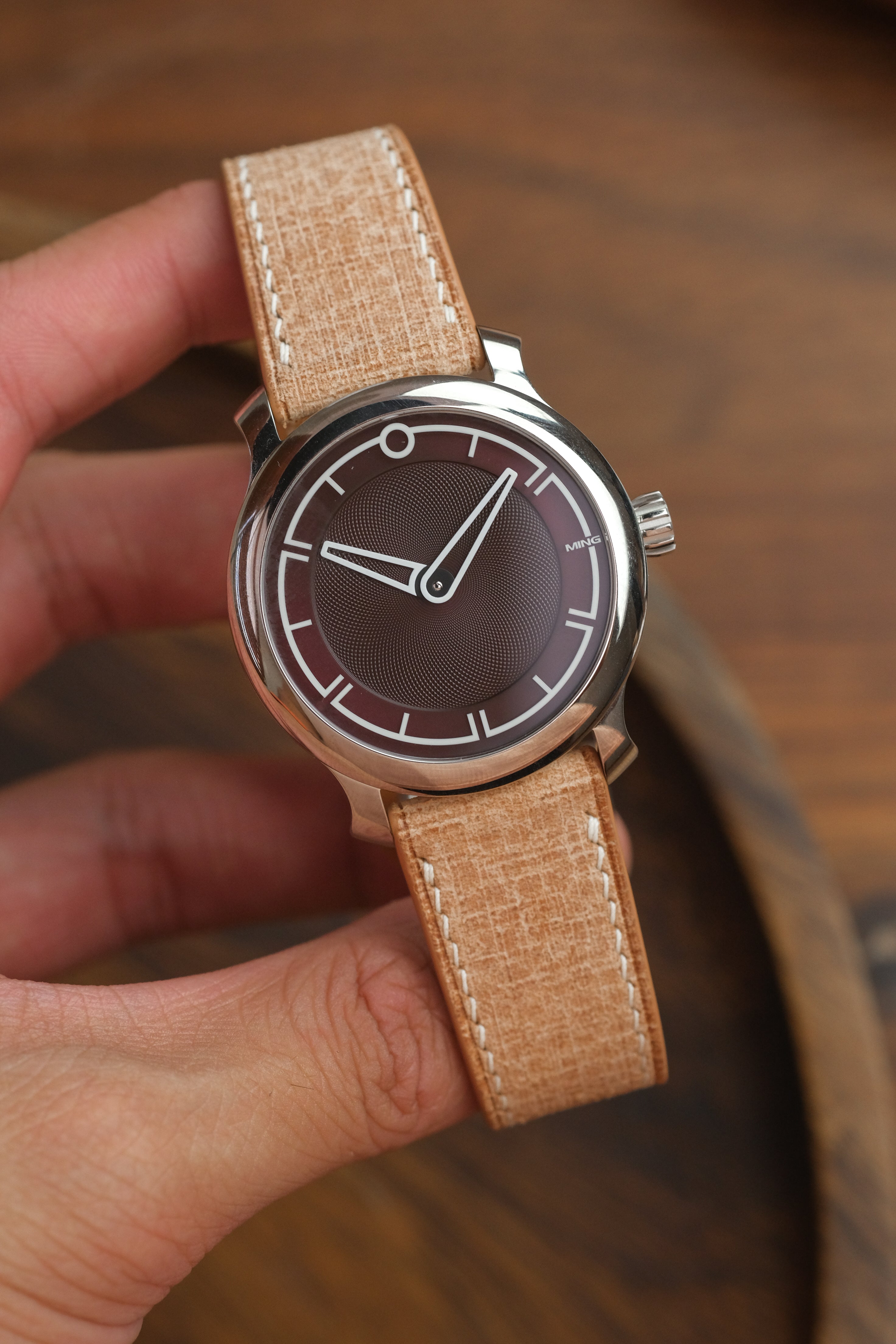 Natural Babele Leather Strap