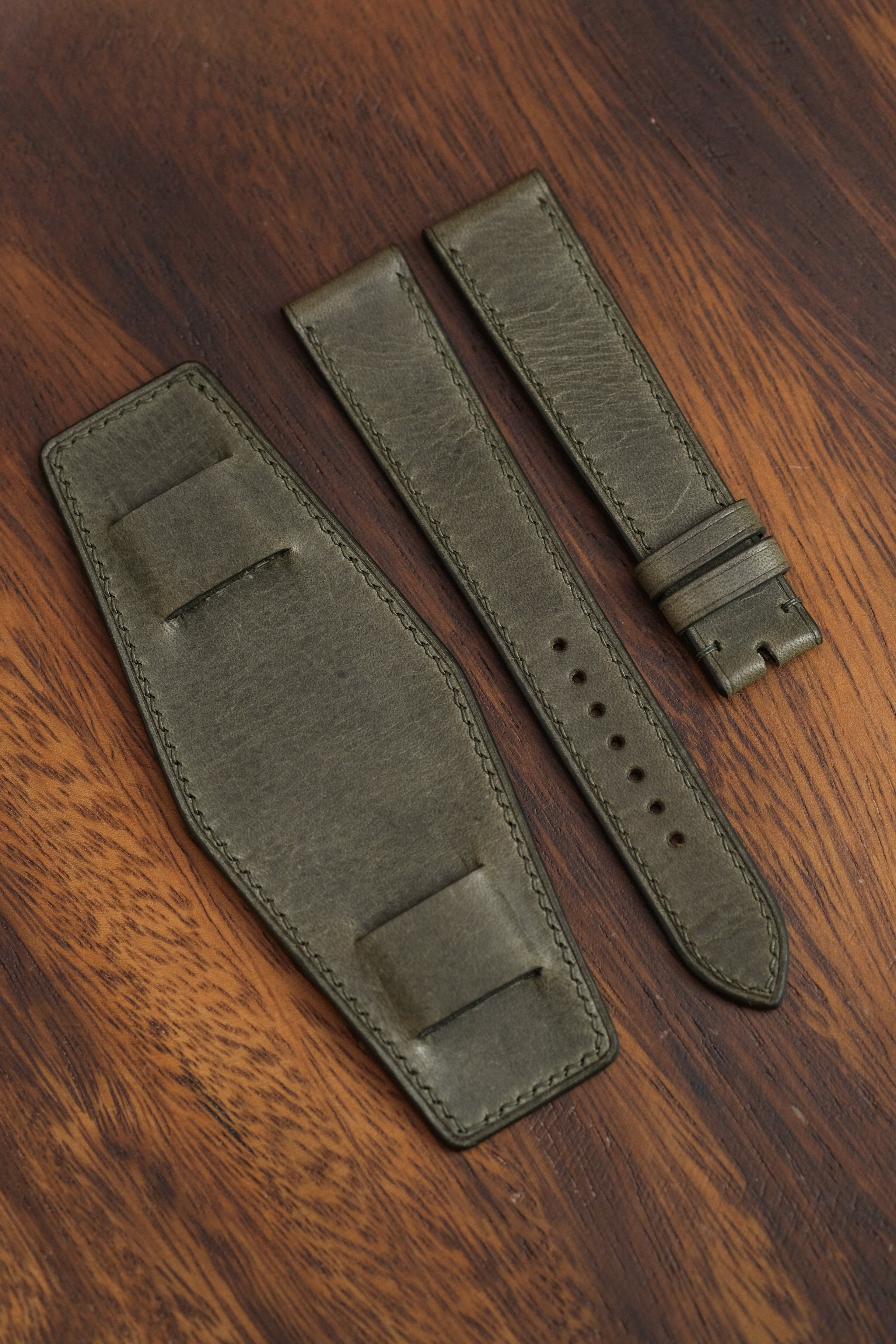 Grigrio Waxy Cowhide Bund Strap