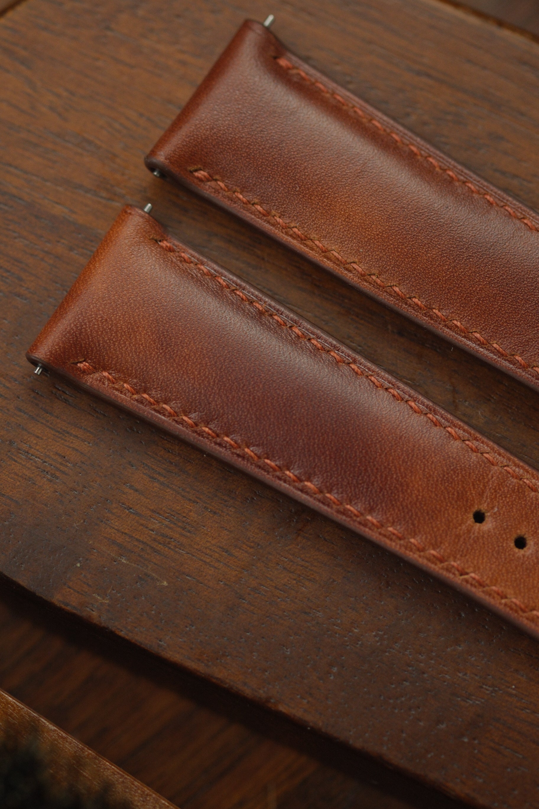 Brown Museum Calf (Padded) Leather Strap (Copy) - Artisan Straps