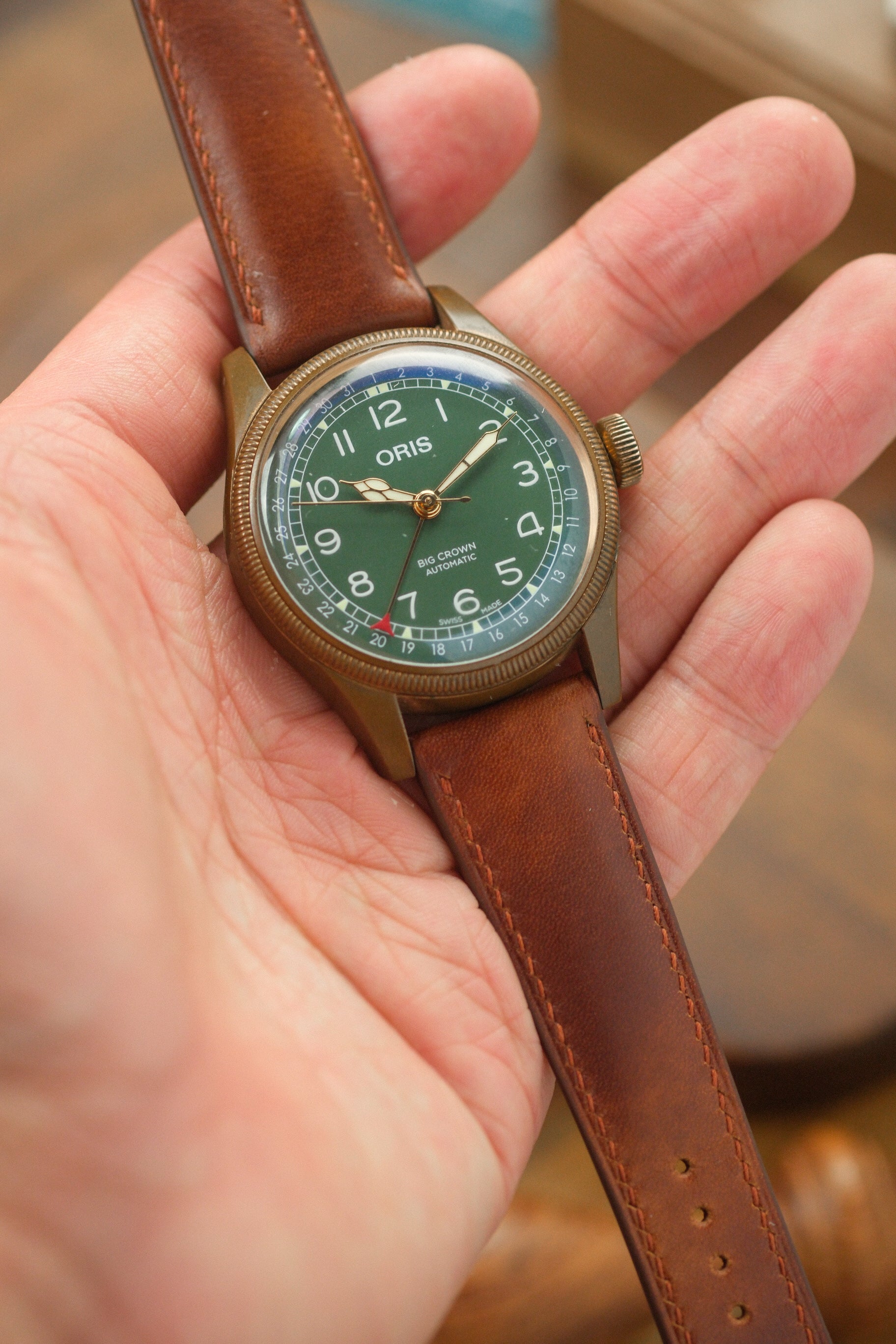 Brown Museum Calf (Padded) Leather Strap (Copy) - Artisan Straps