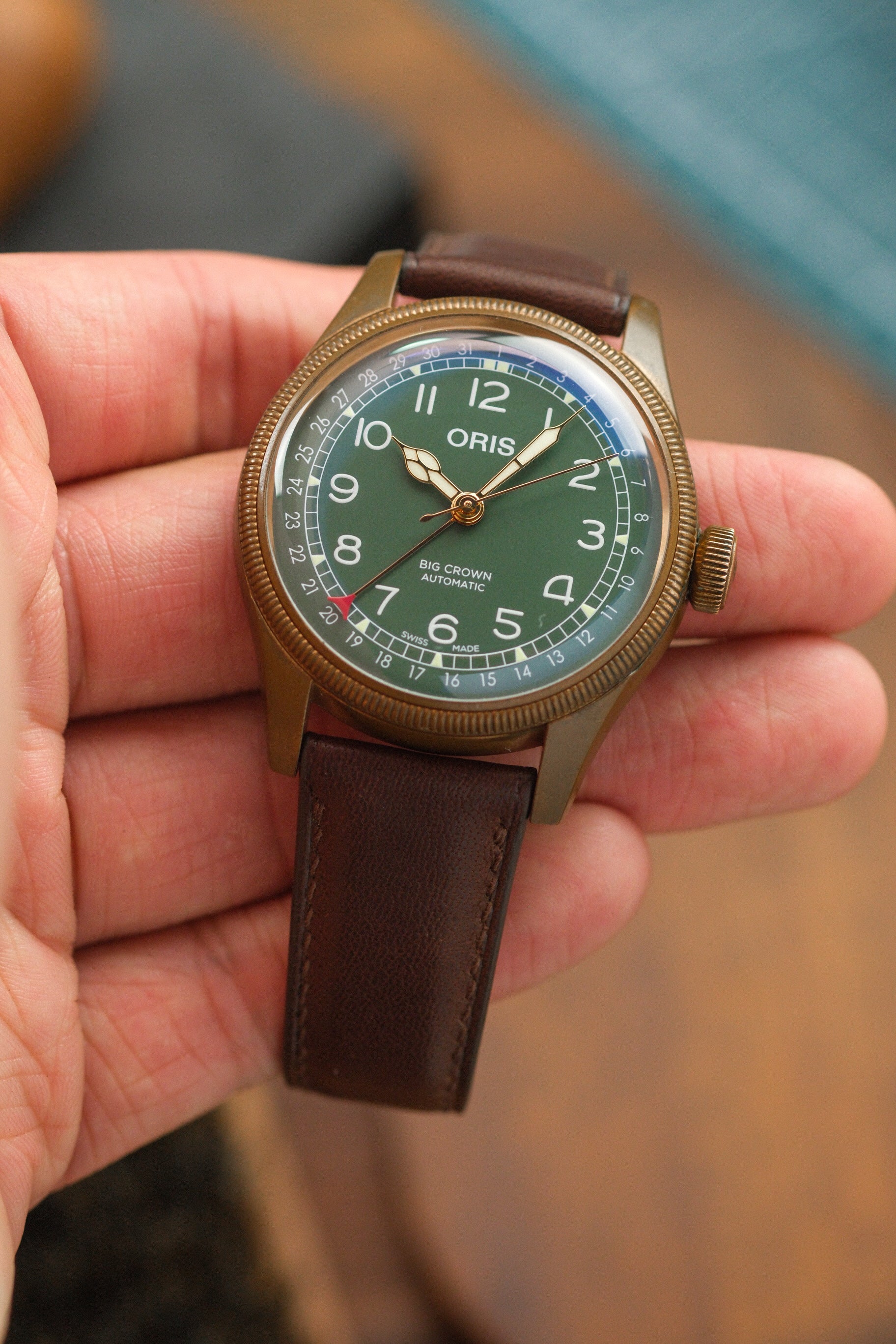 Dark Brown Kangaroo (Padded) Leather Strap - Artisan Straps