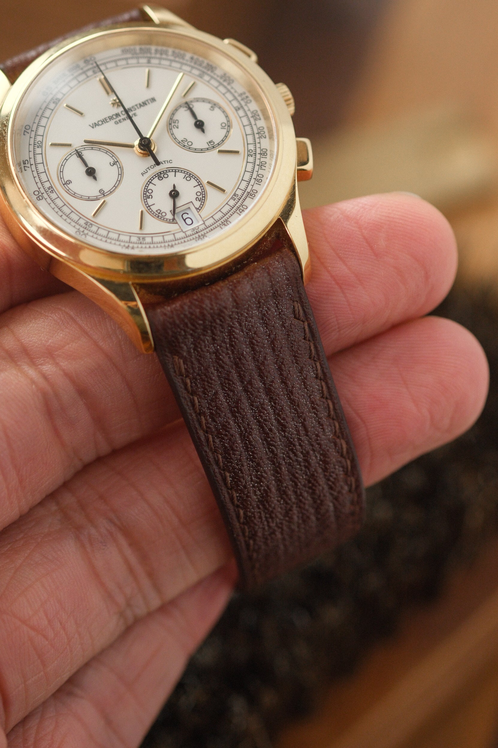 Brown Russian Calf (Padded) Leather Strap (Made-to-Order) - Artisan Straps
