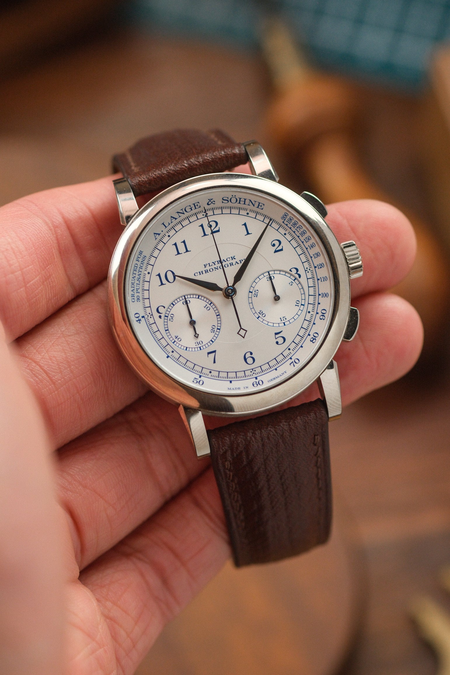 Brown Russian Calf (Padded) Leather Strap (Made-to-Order) - Artisan Straps