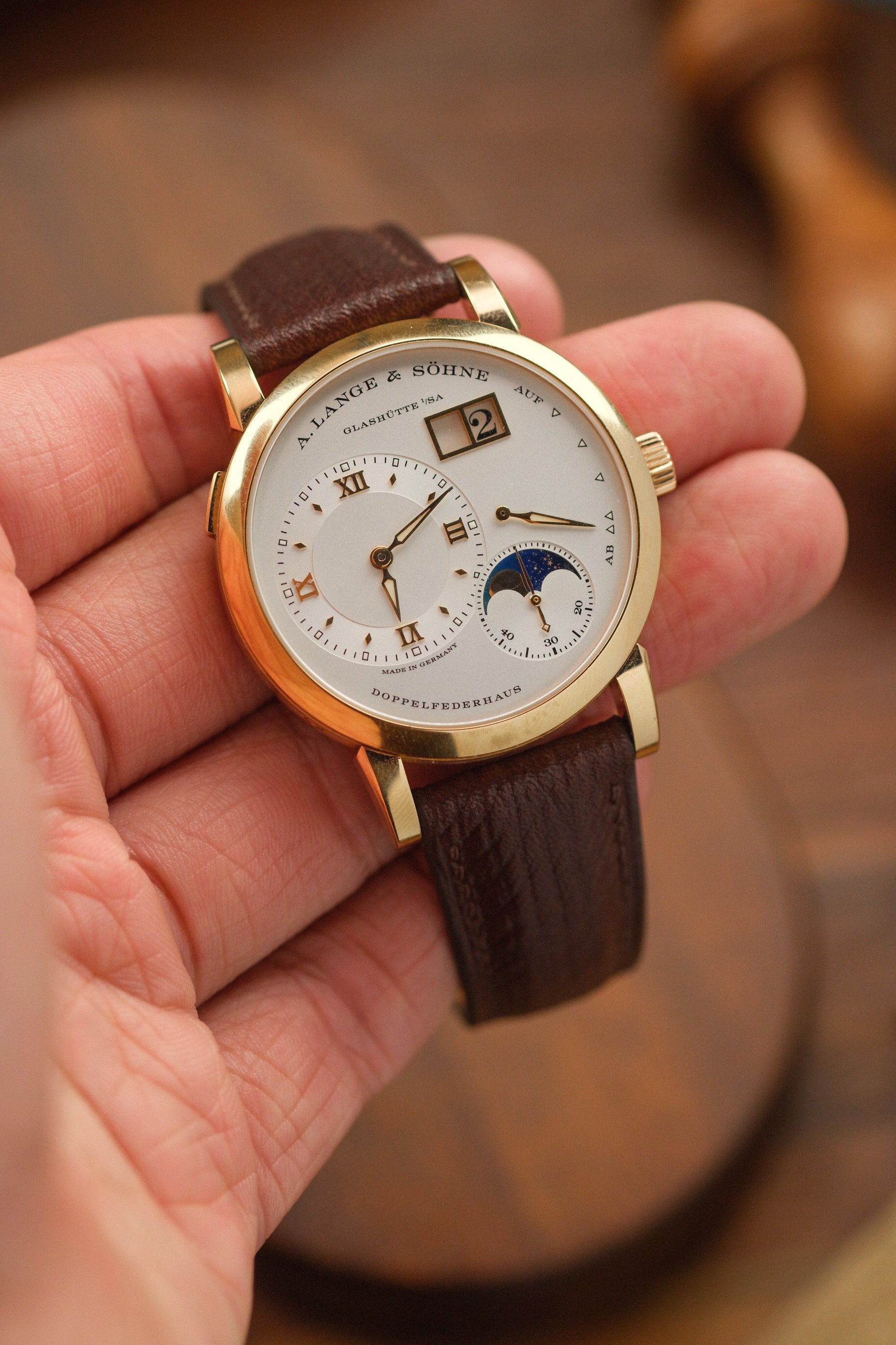 Brown Russian Calf (Padded) Leather Strap (Made-to-Order) - Artisan Straps