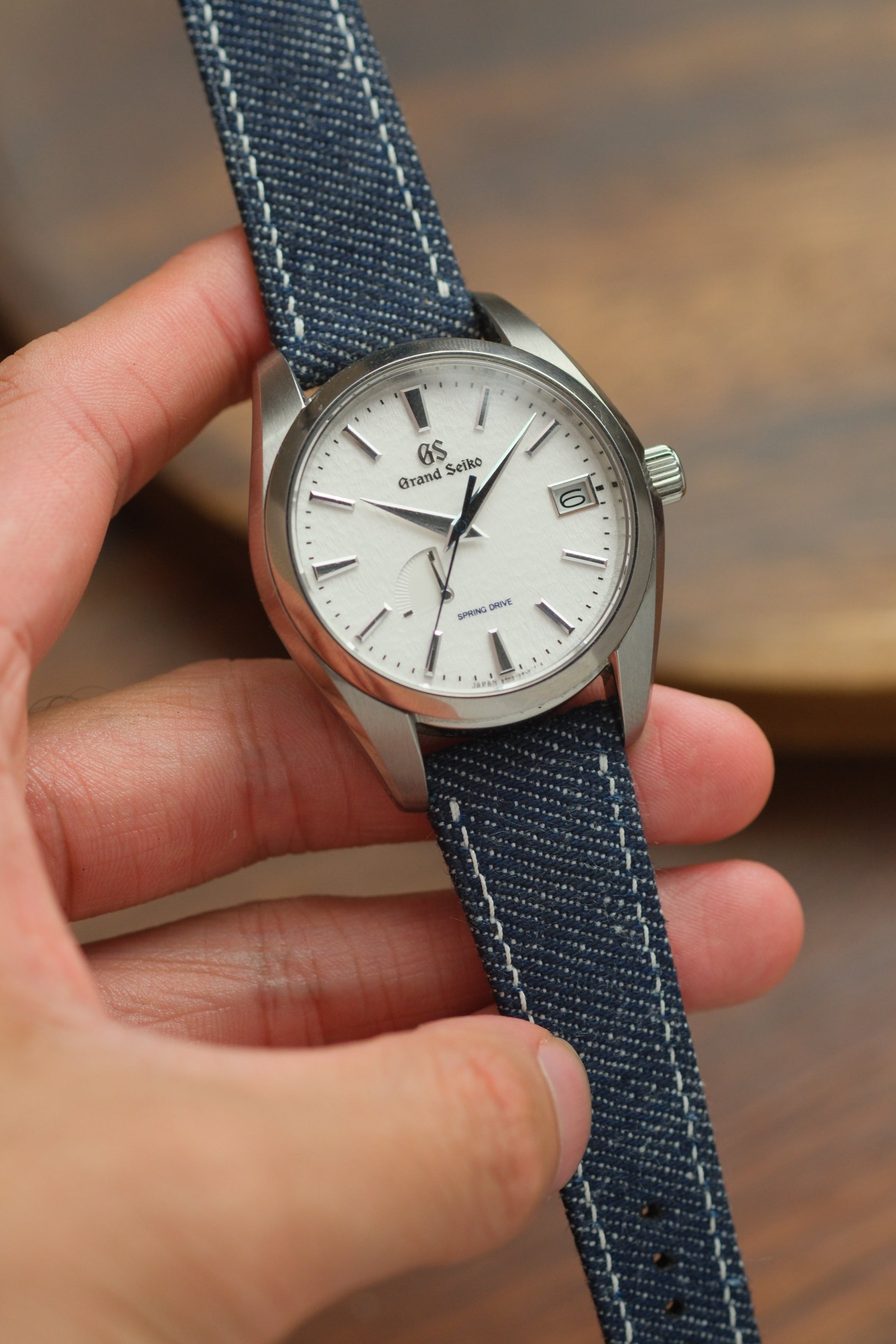 Dark Blue Japanese Denim Strap